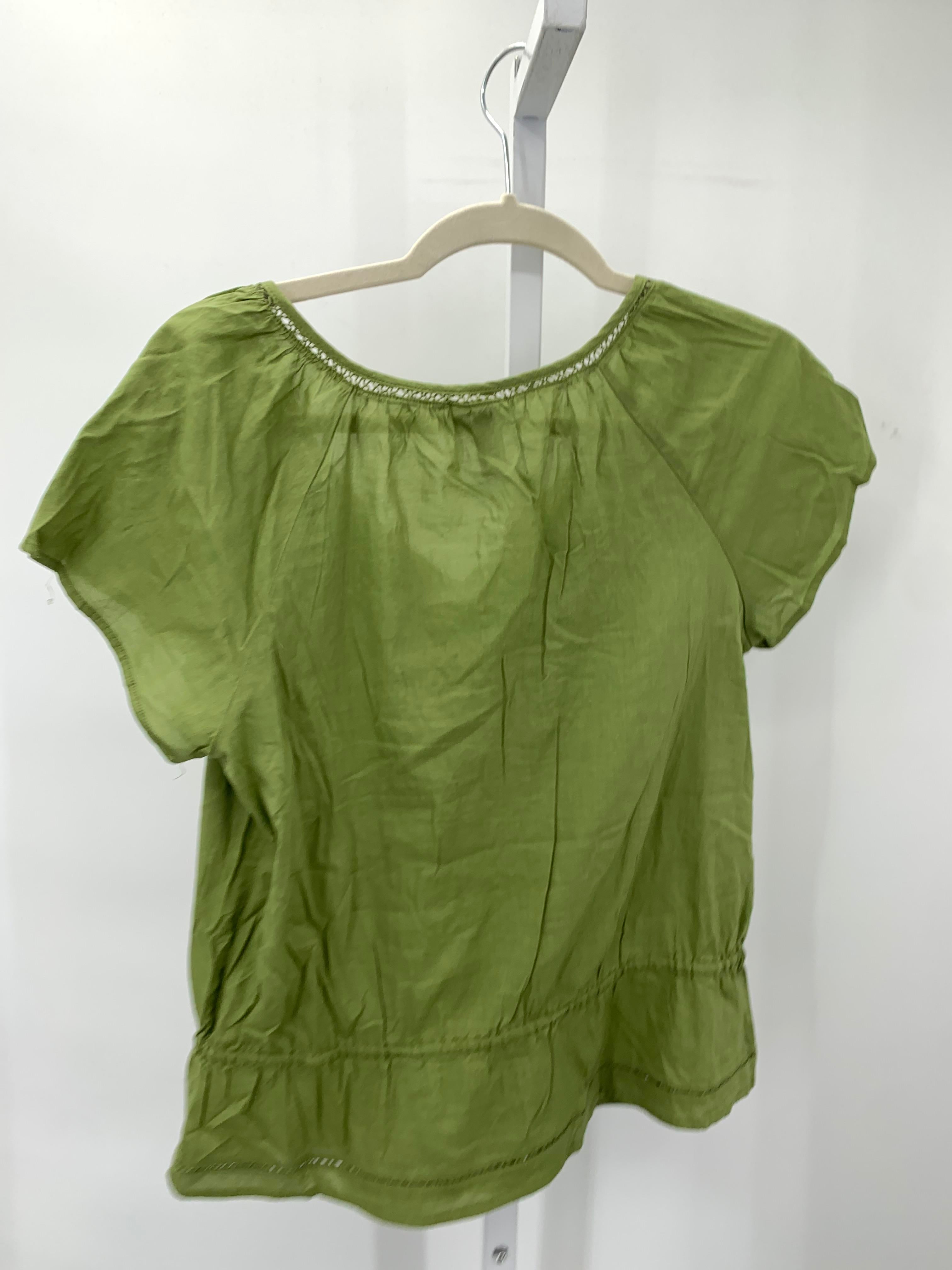 Sonoma Size Medium Petite Petite Short Sleeve Shirt