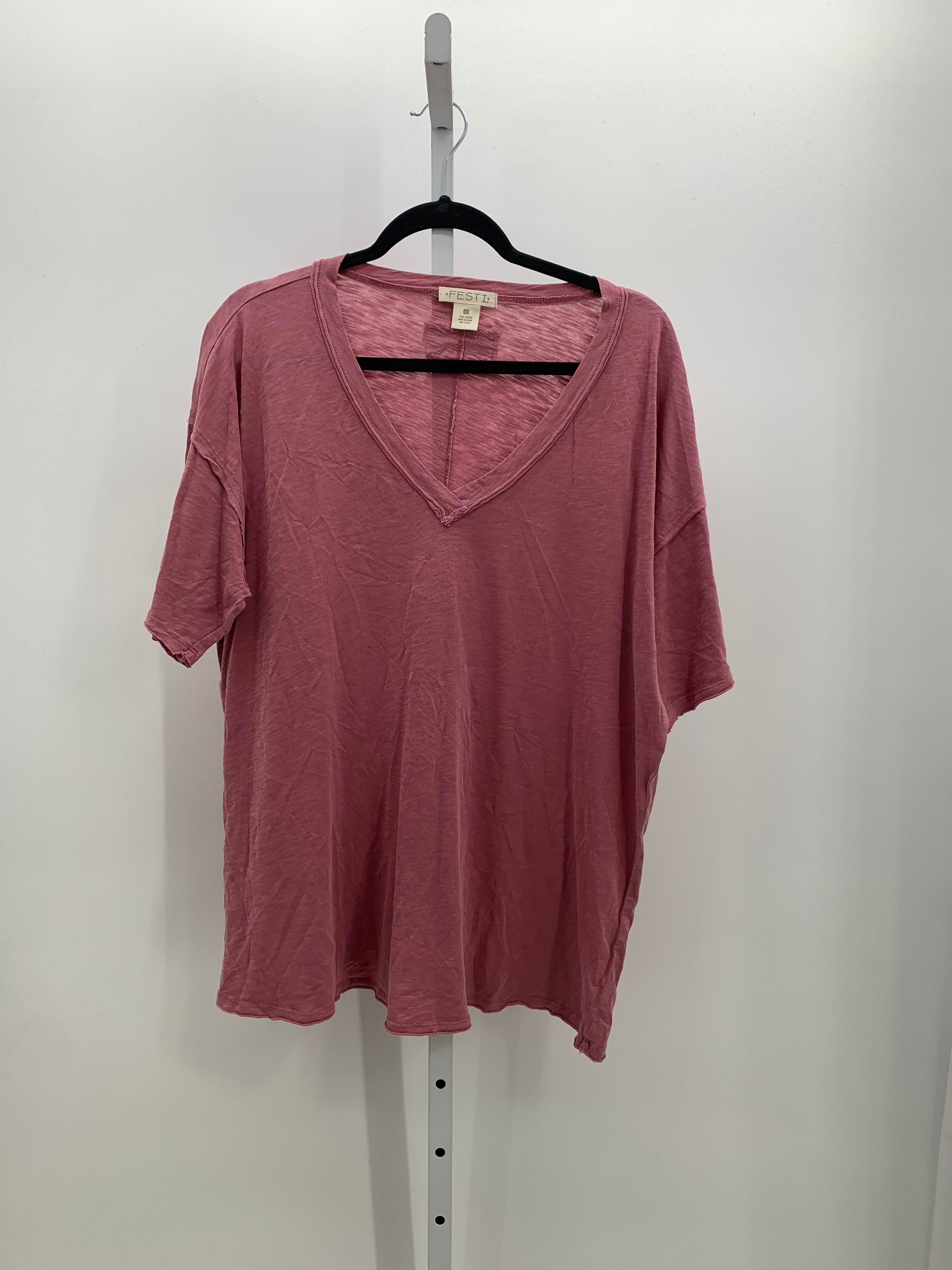 Size 0X Womens Short Sleeve Shirt