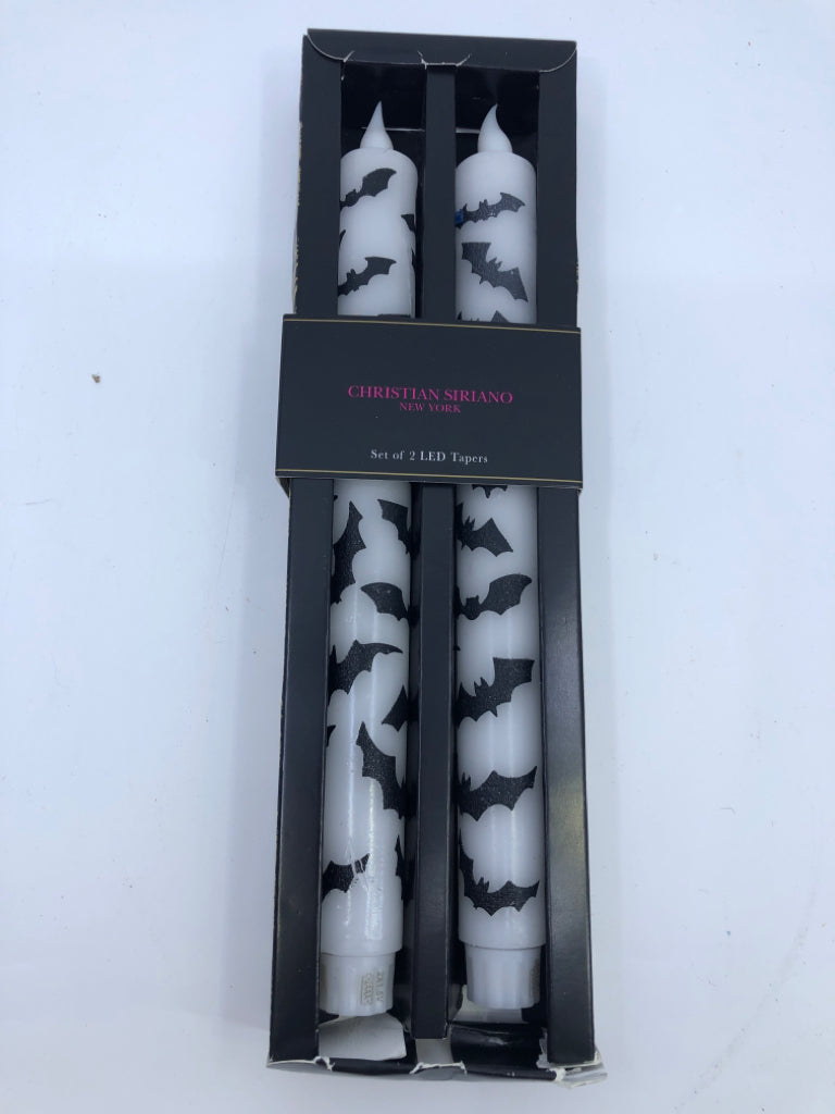 NIP BAT TAPER LED CANDLES.