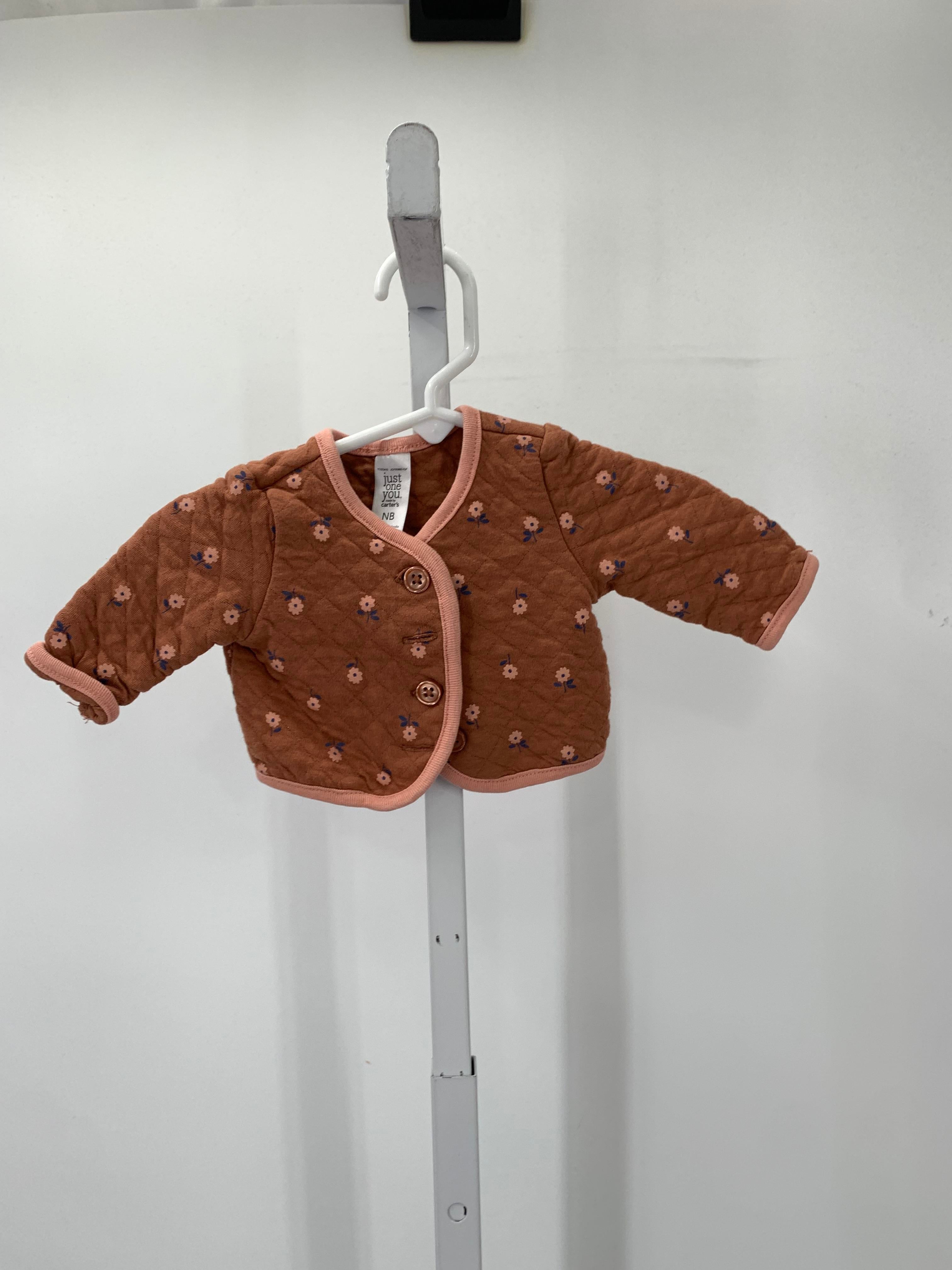 Just One You Size Newborn Girls Sweat Jacket
