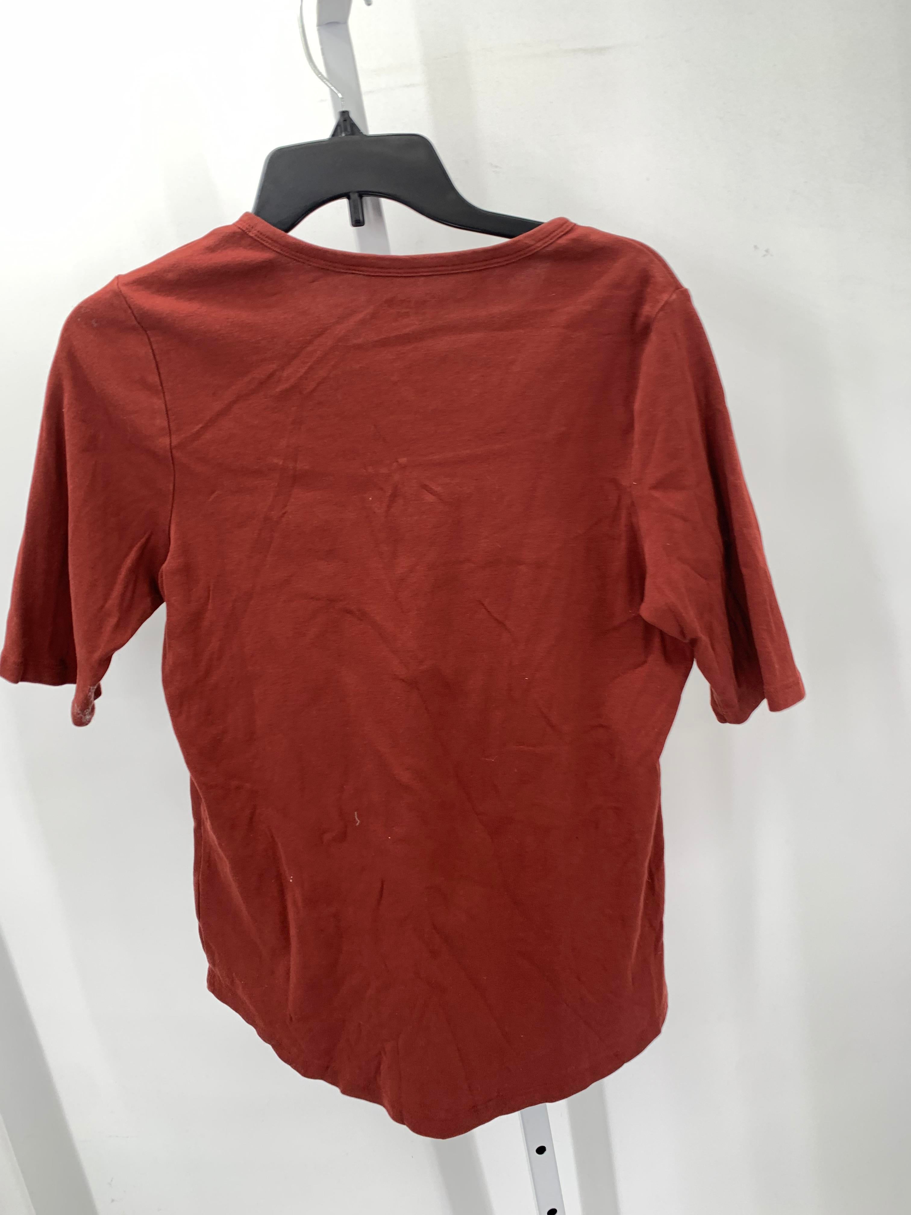 Lands End Size Large Misses 3/4 Sleeve Shirt