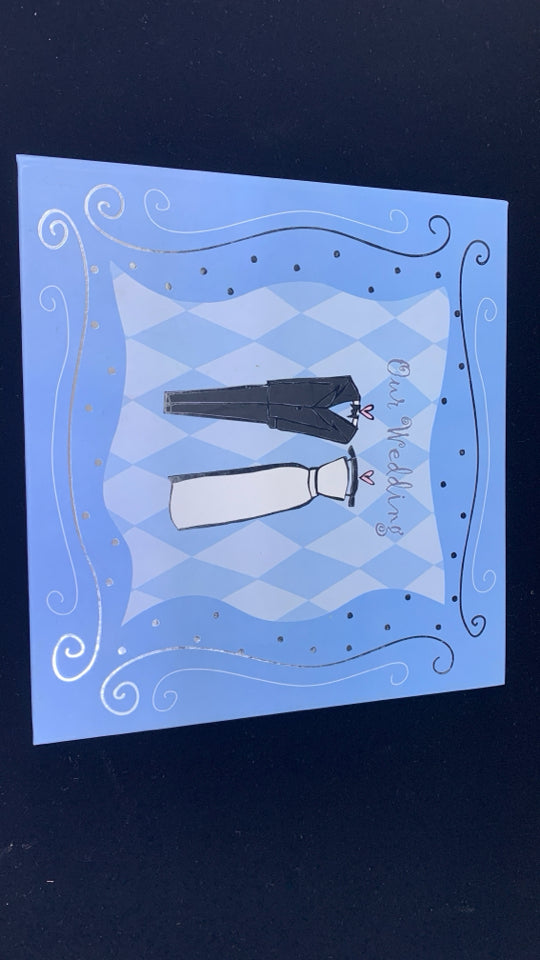 "OUR WEDDING" SCRAPBOOK.