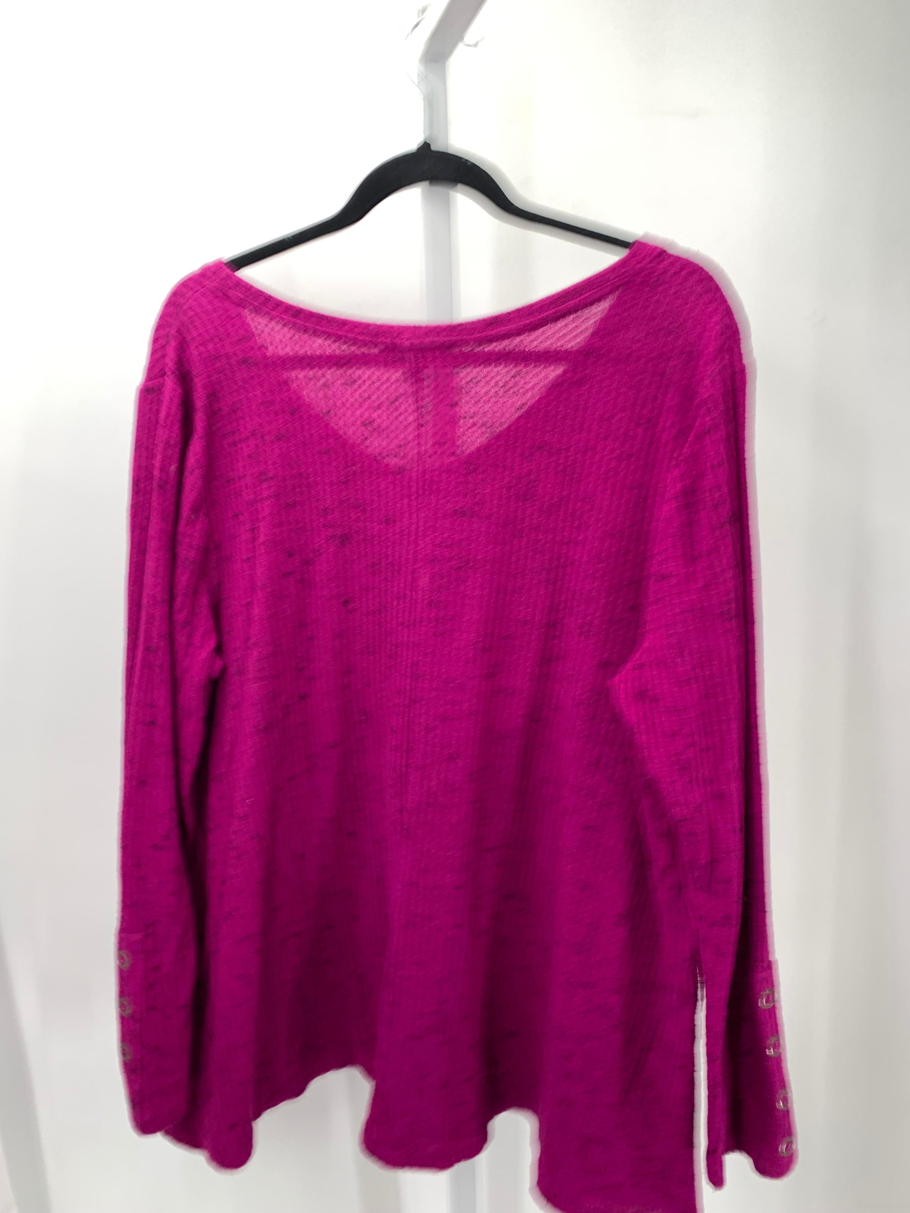Lane Bryant Size 14/16 W Womens Long Sleeve Shirt
