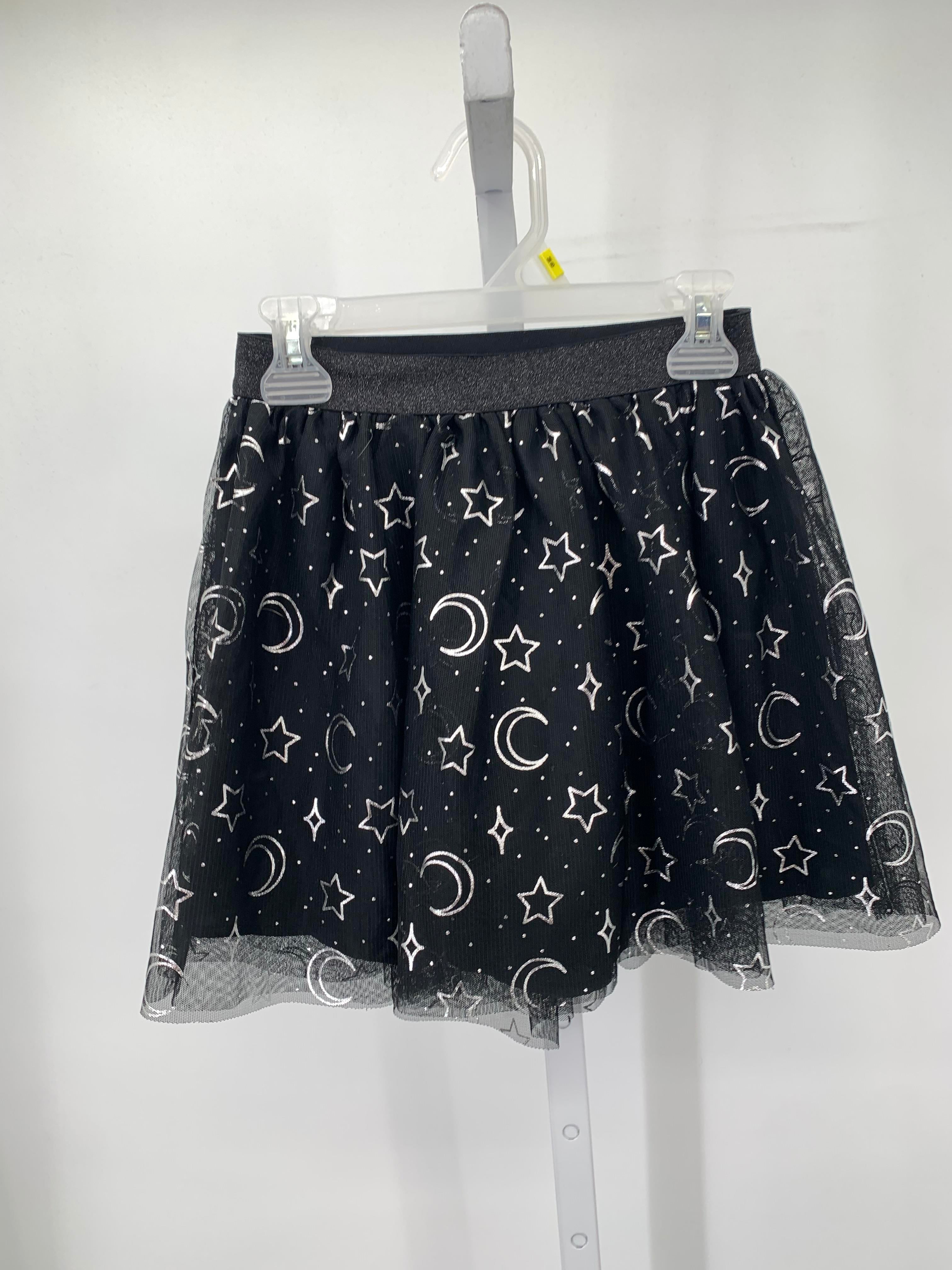 SKIRT SILVER STARS AND MOONS