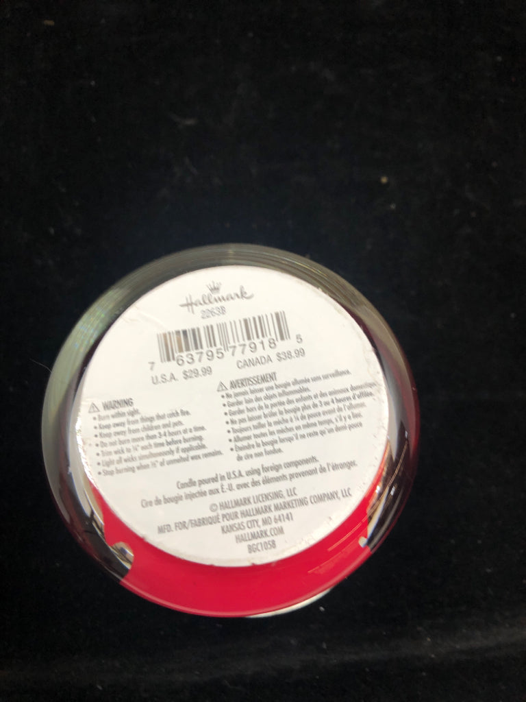 PEPPERMINT FROSTING 3 WICK CANDLE.
