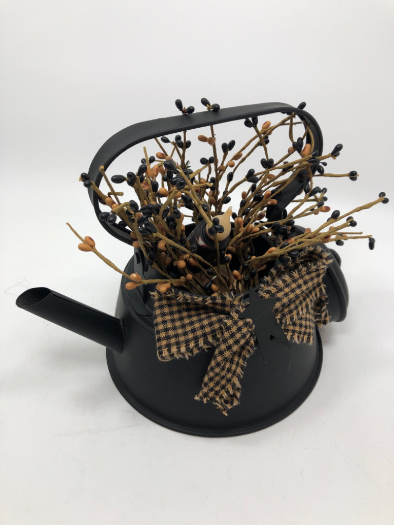PRIMITIVE TEAPOT W/PIP.