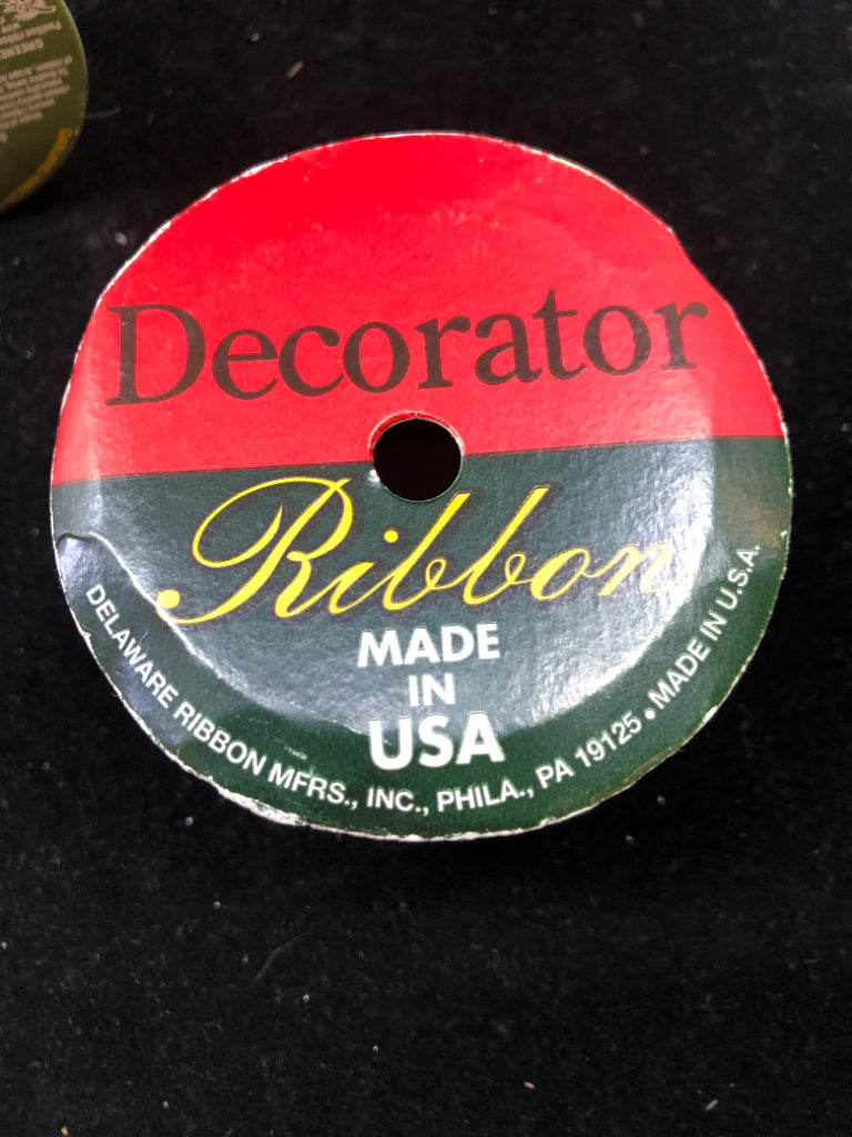 ASSORTED HOLIDAY RIBBON
