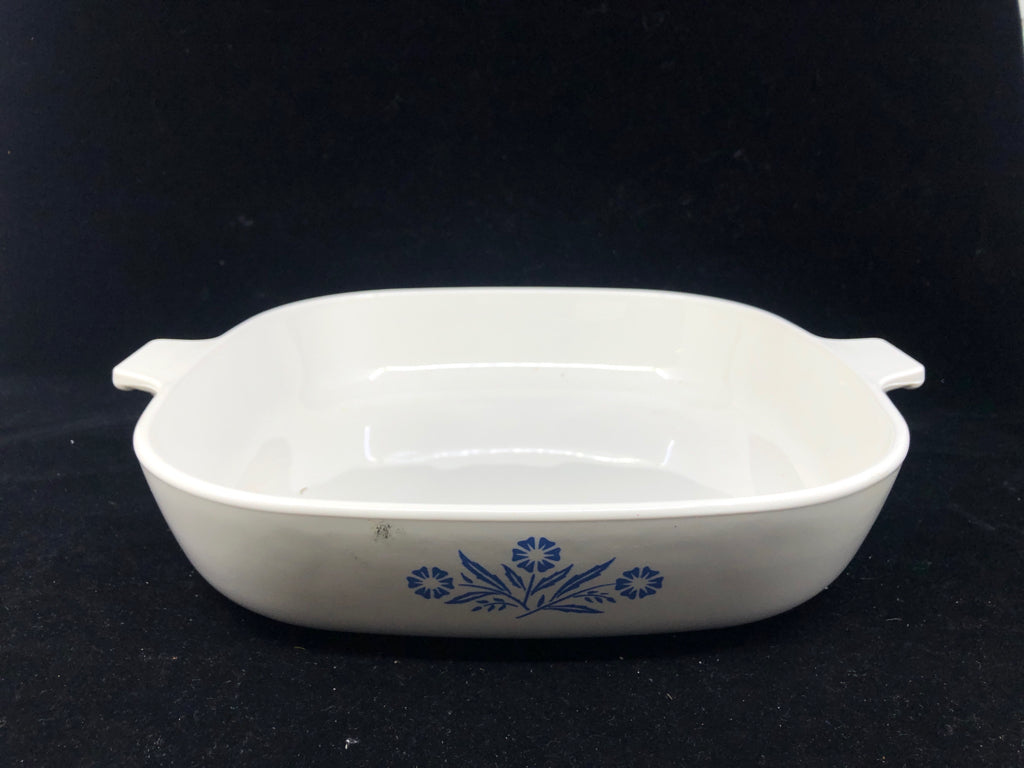 CORNING WARE BLUE CORNFLOWER DESIGN BAKING DISH.