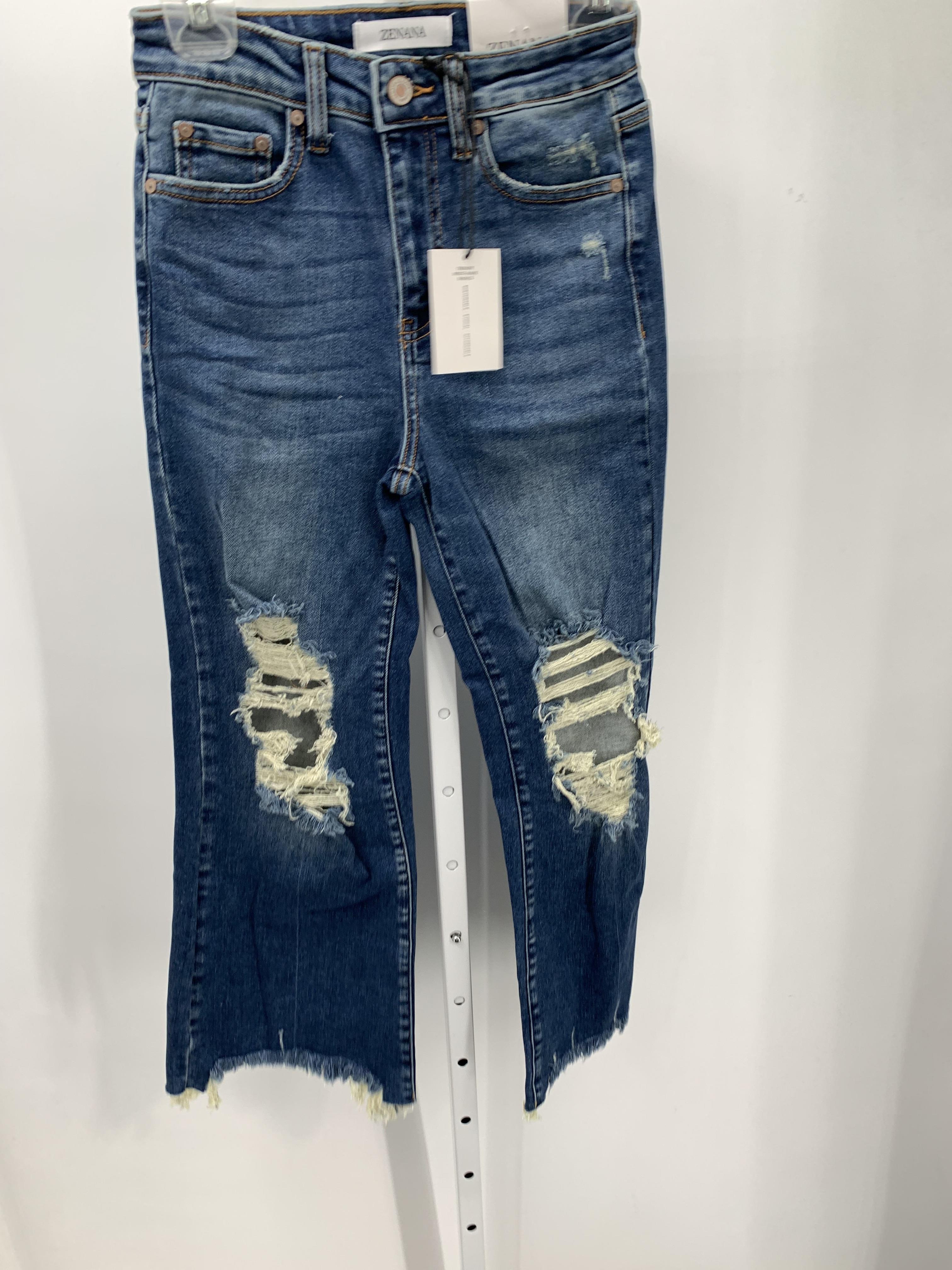 Zenana Size 2 Misses Cropped Jeans