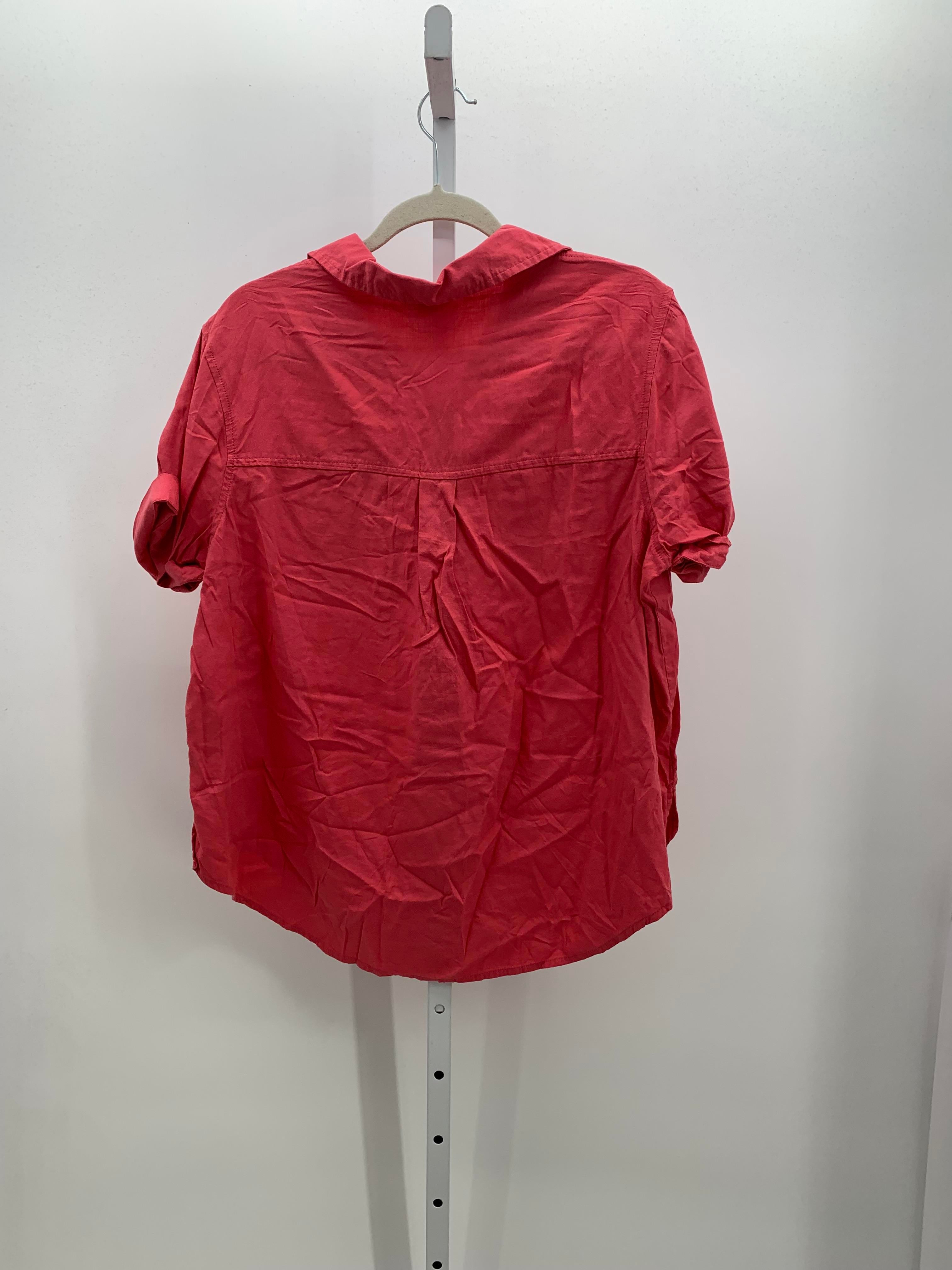 A.N.A. Size Large Misses Short Sleeve Shirt