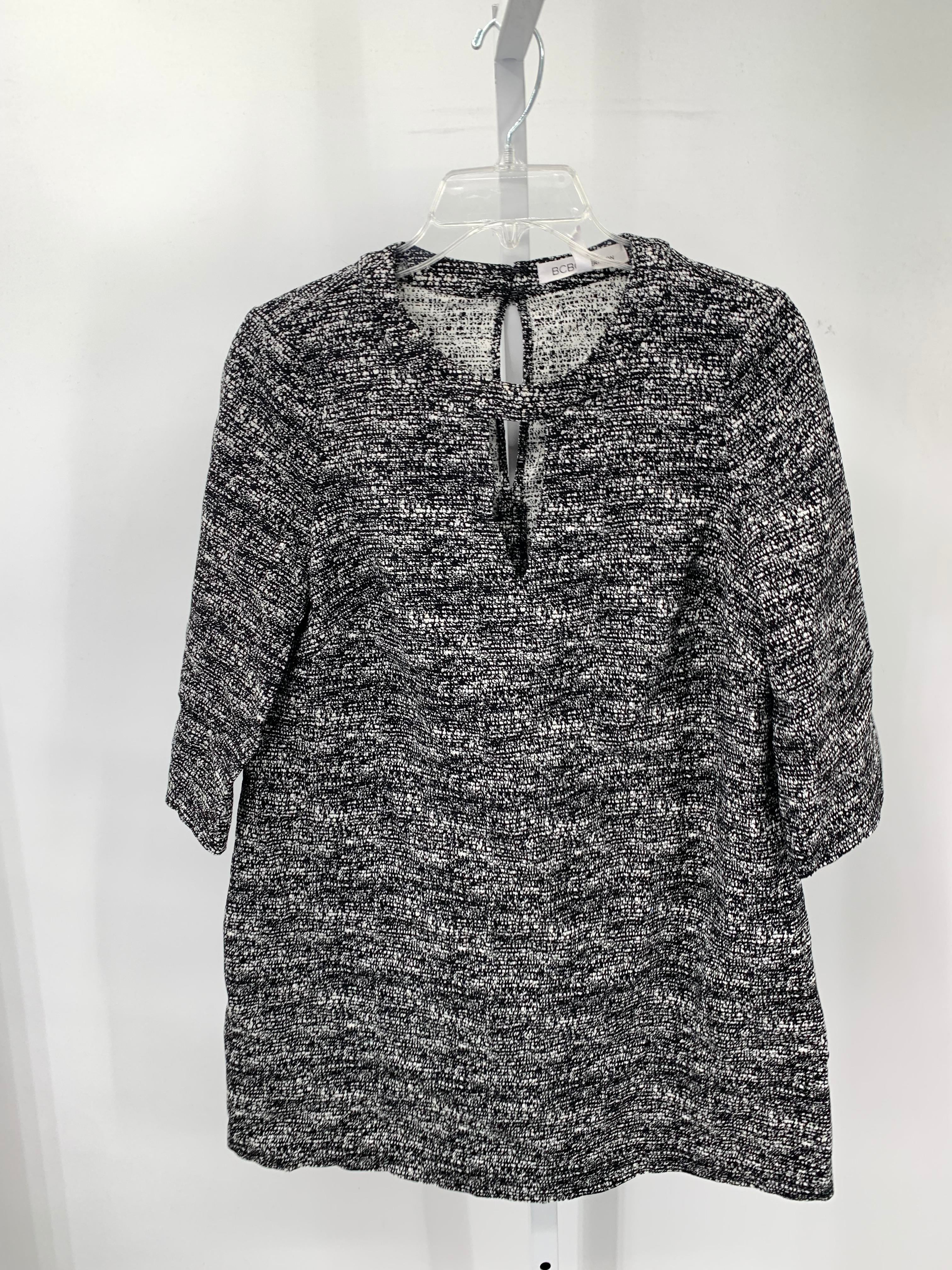 BCBG Size Small Misses 3/4 Sleeve Shirt