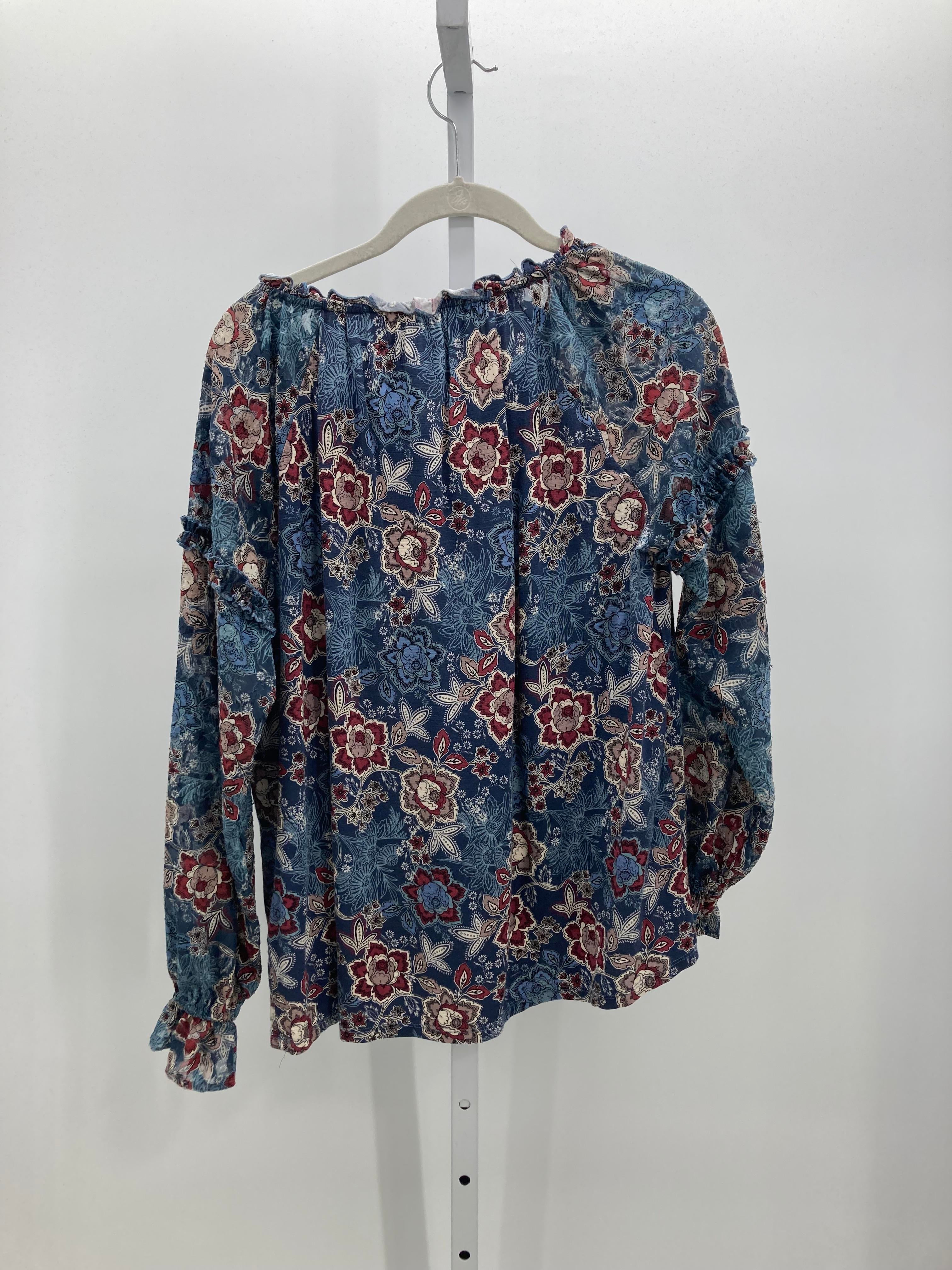 Cupio Size Small Misses Long Sleeve Shirt