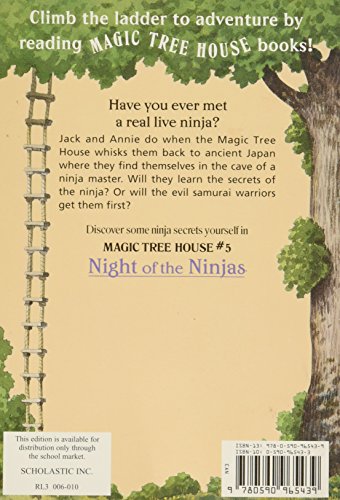 Night of the Ninjas (the Magic Tree House #5) - Mary Pope Osborne