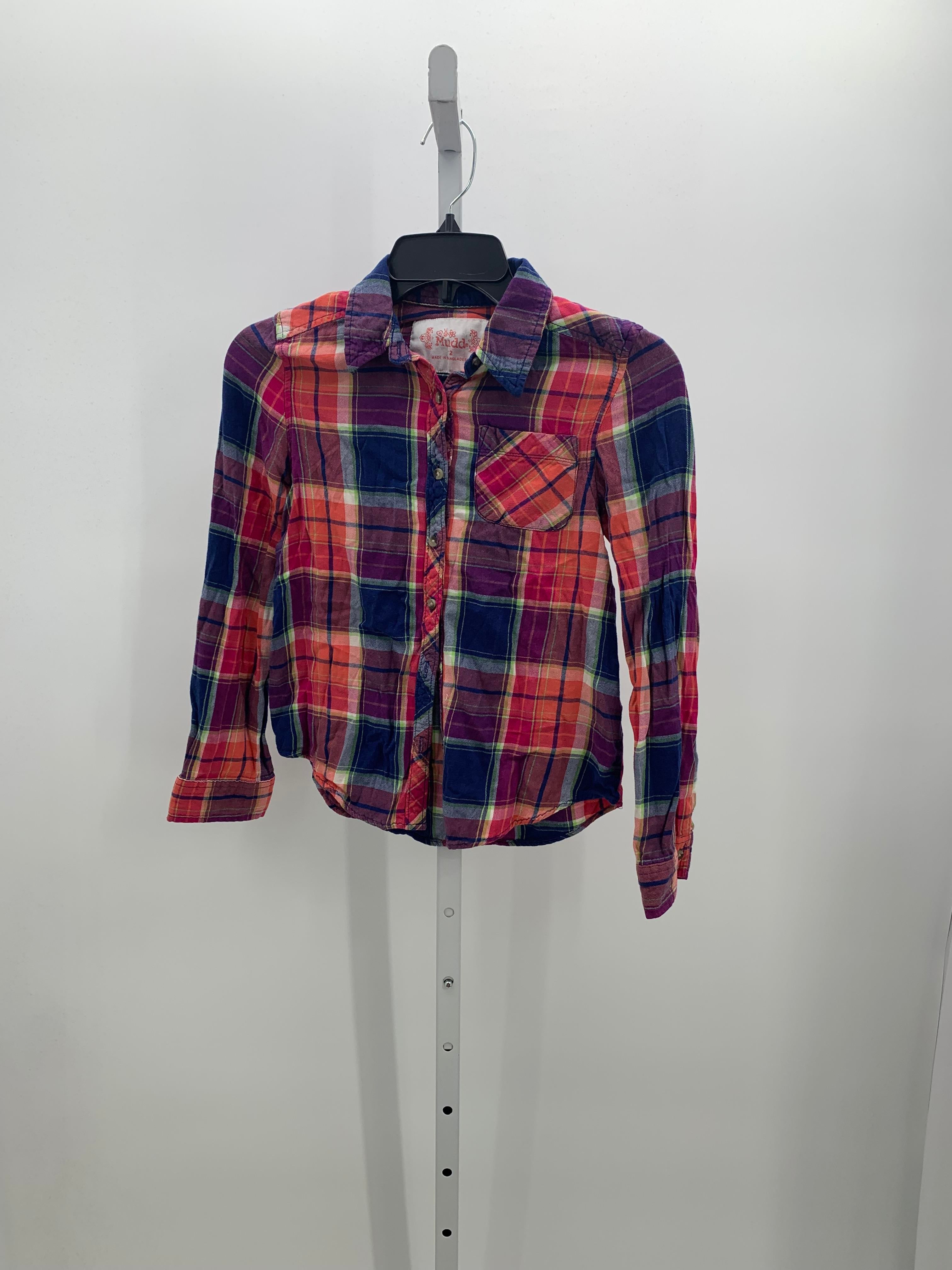 Mudd Size 12 Girls Long Sleeve Shirt