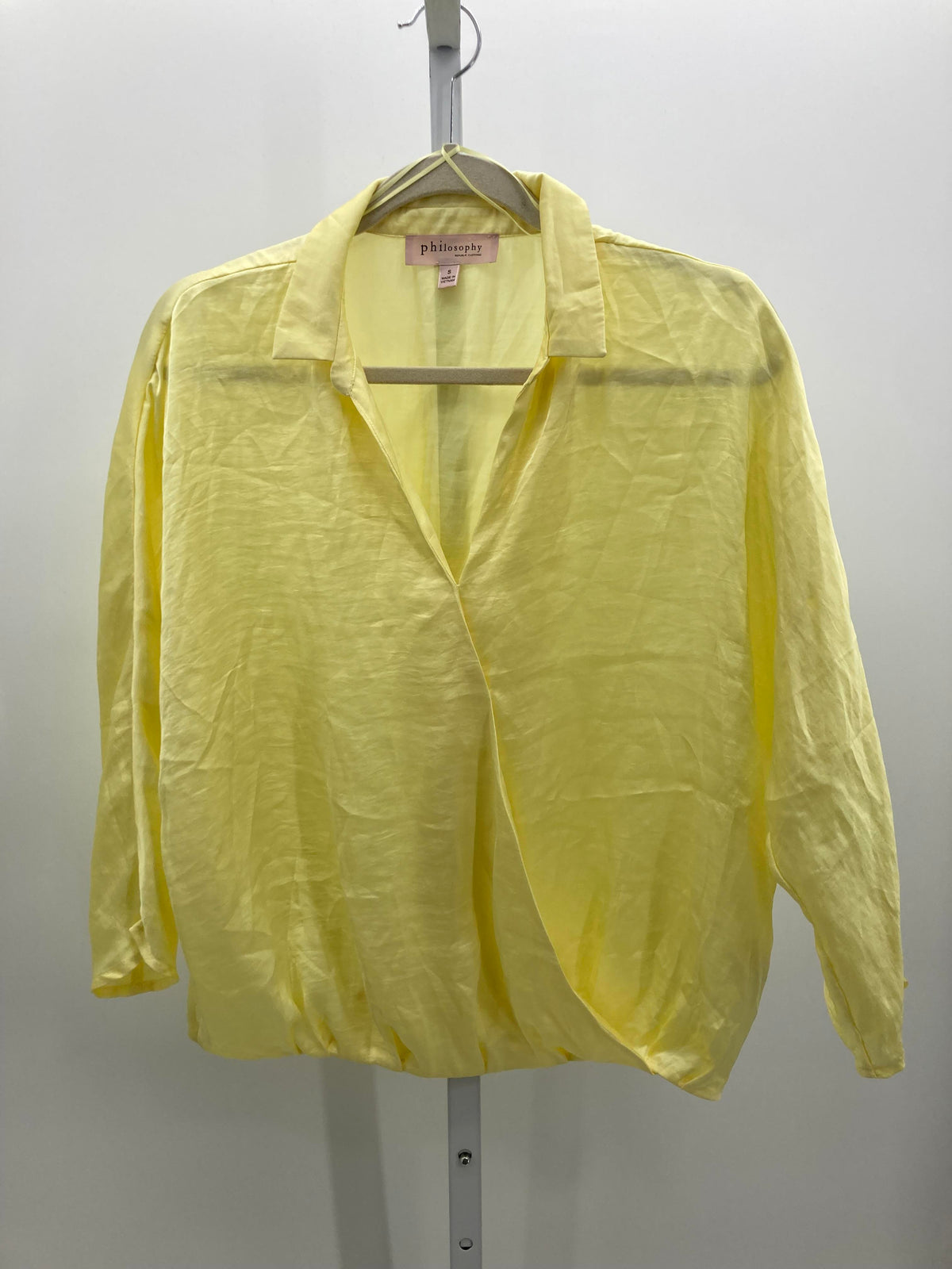 philosophy Size Small Misses Long Sleeve Shirt