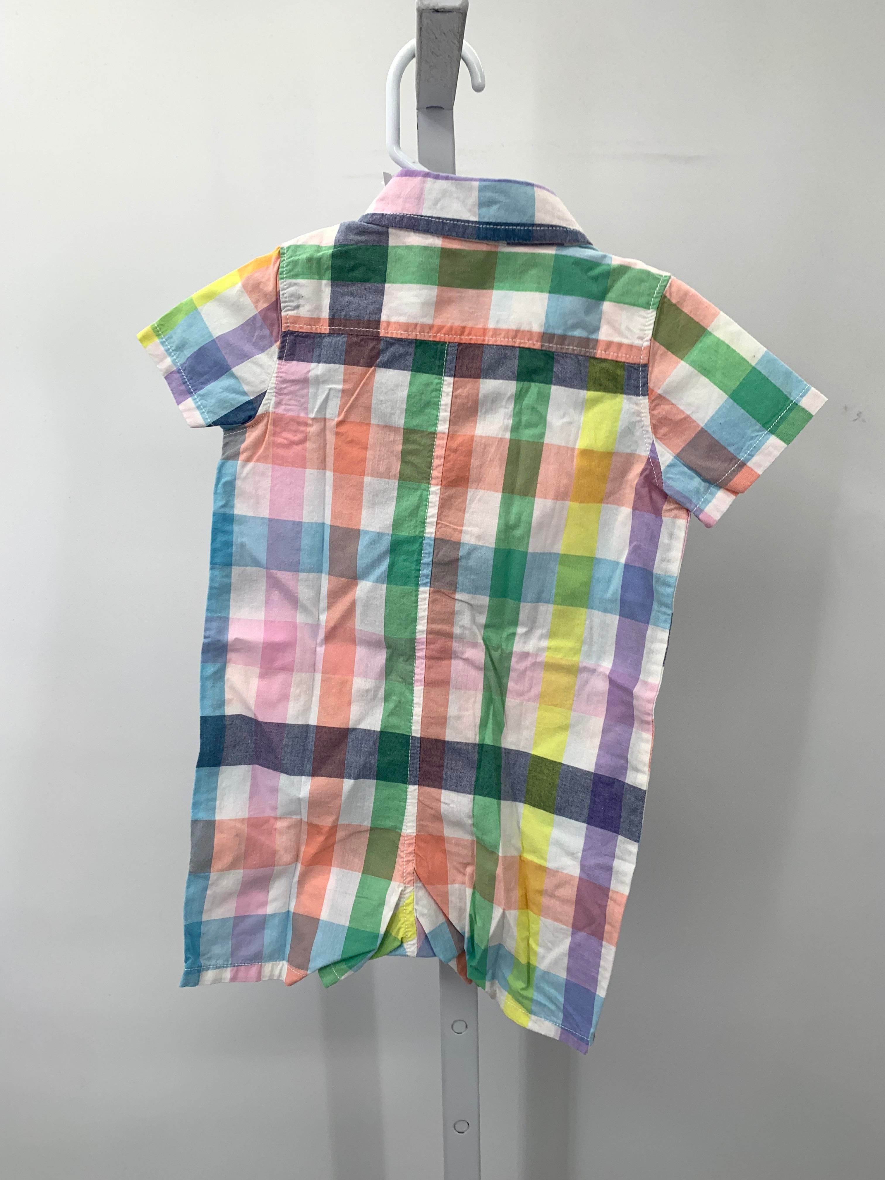 NEW PLAID ROMPER