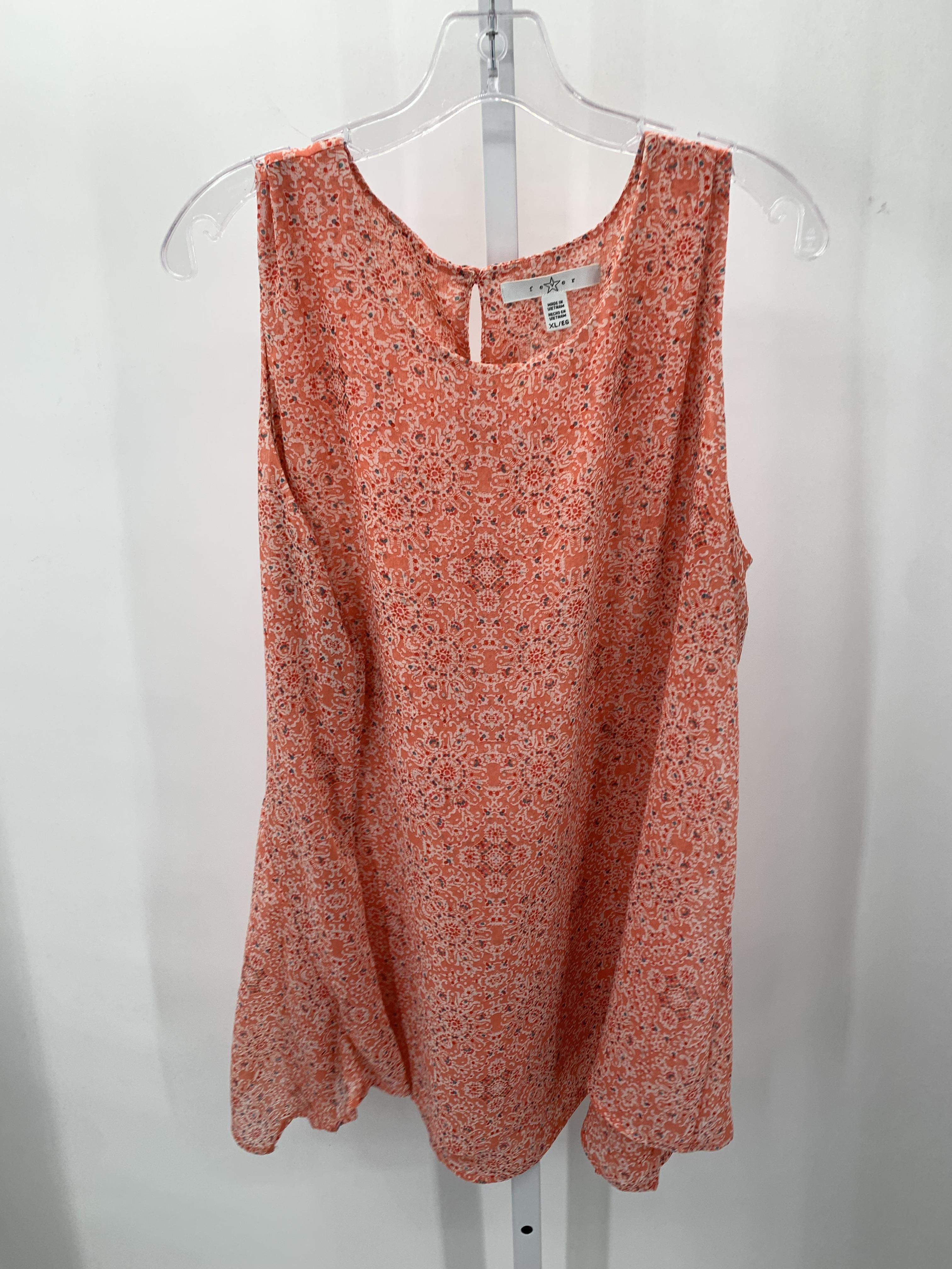 Fever Size Extra Large Misses Sleeveless Shirt