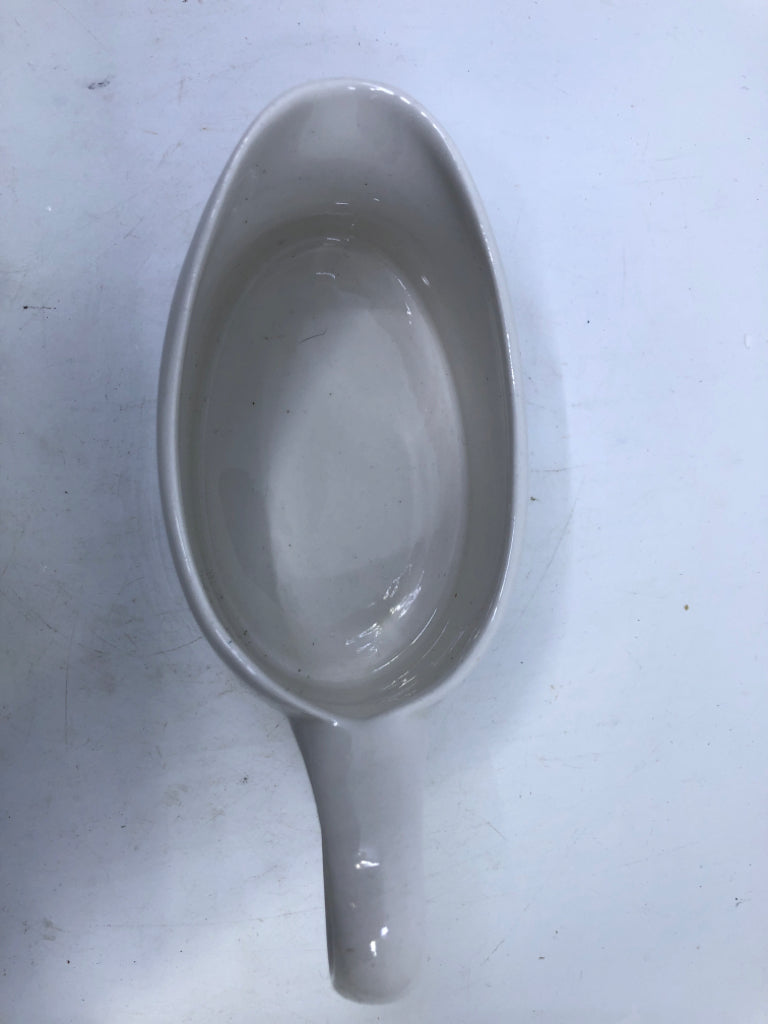 VTG PINK TRIM SHORT GRAVY BOAT