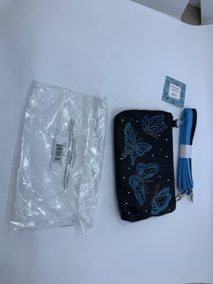 Brighton VIP Butterfly Sparkle Bag- New