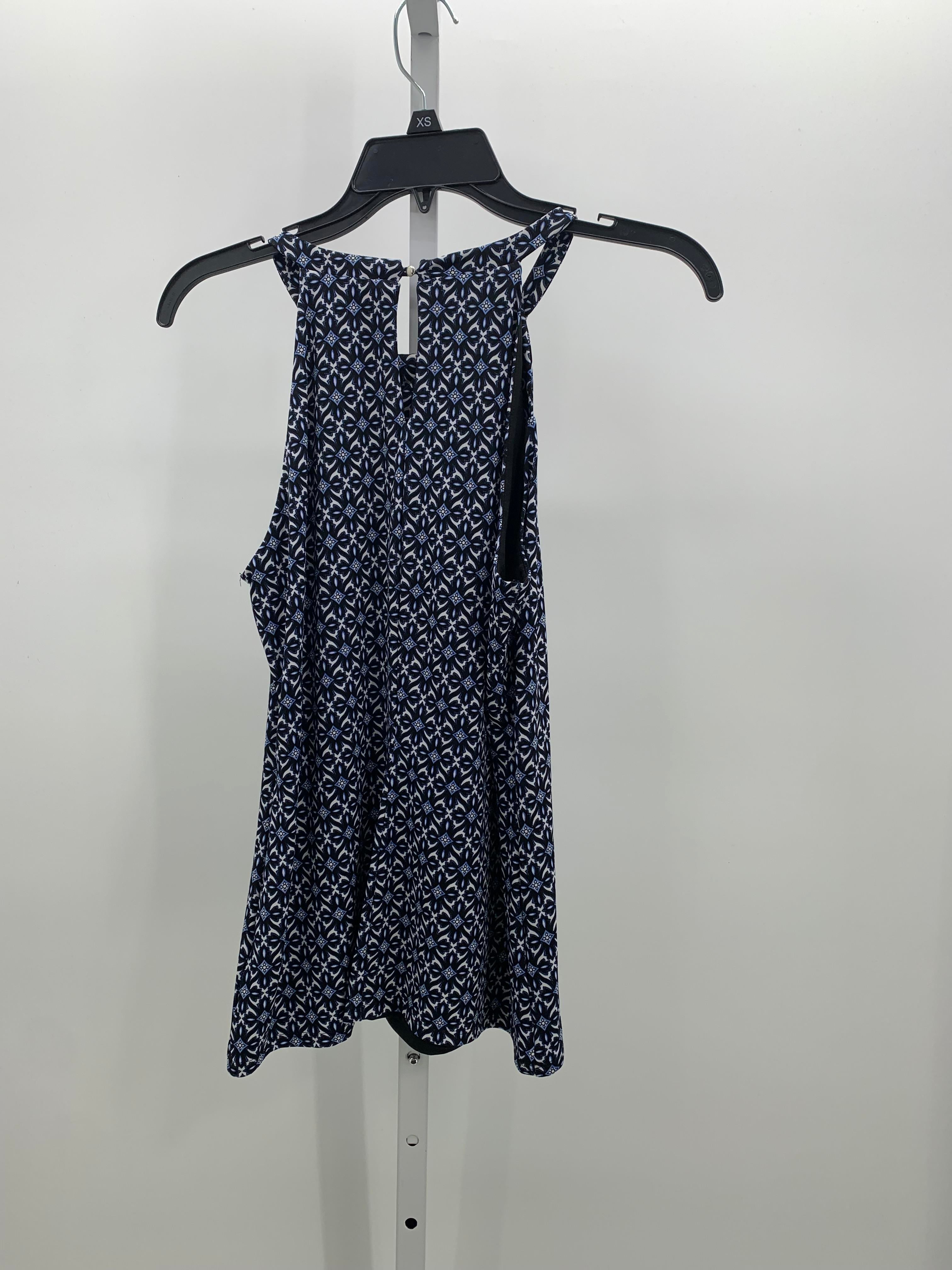 White House Black Size Small Misses Sleeveless Shirt