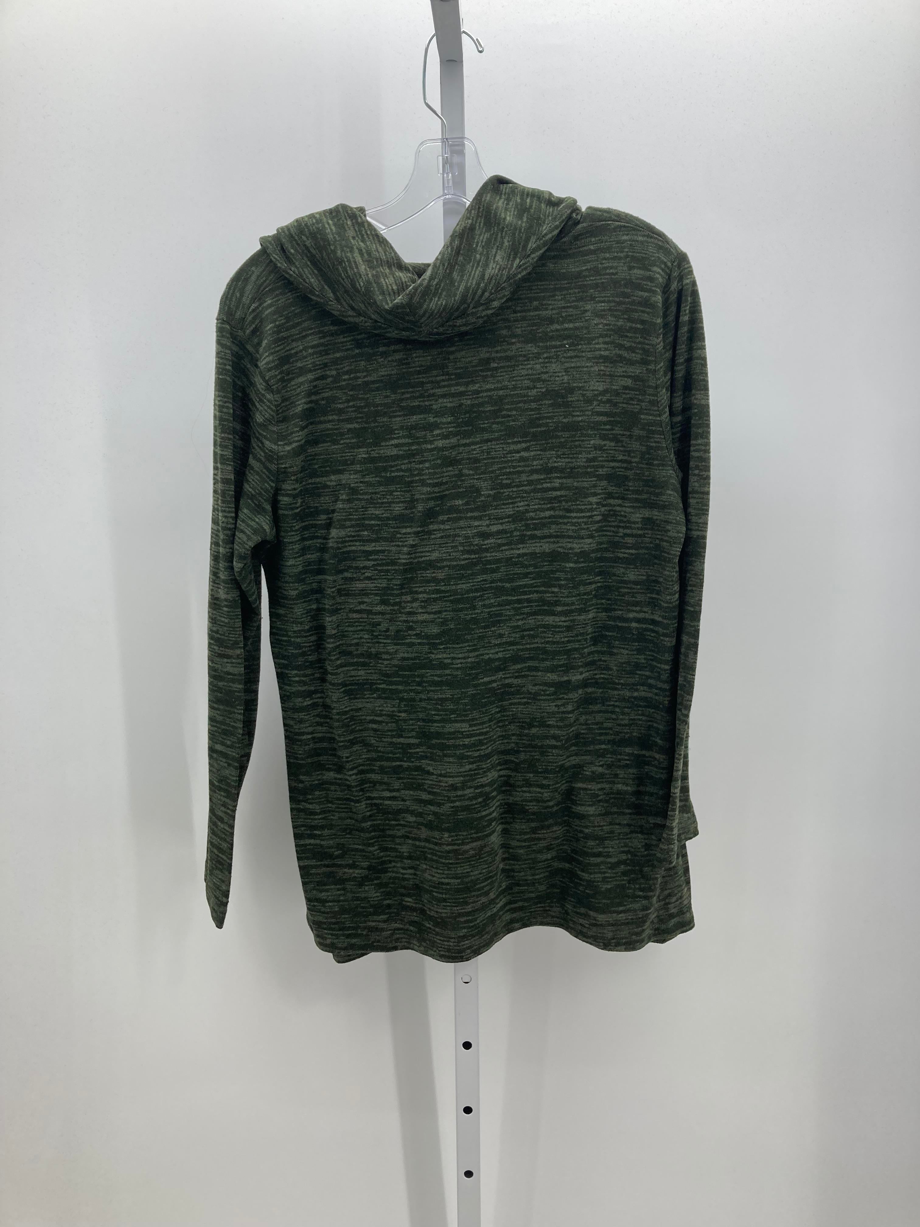 Jones New York Size Large Misses Long Sleeve Shirt