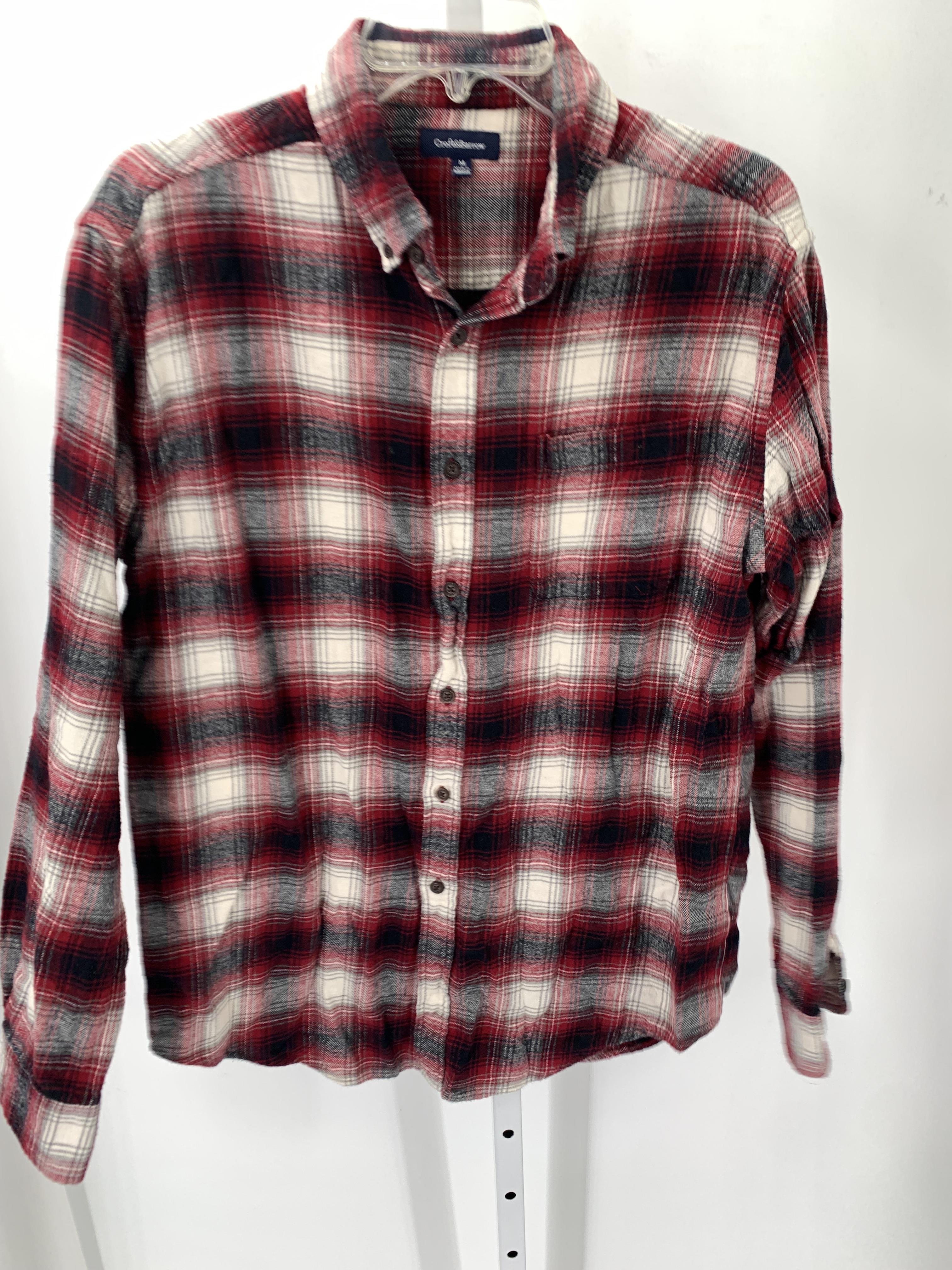 PLAID BTN DOWN