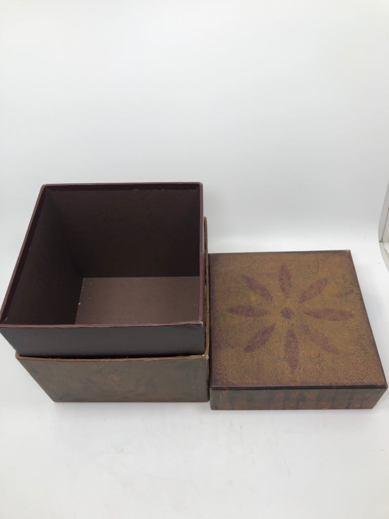 2PC NESTING DECOR BOXES.