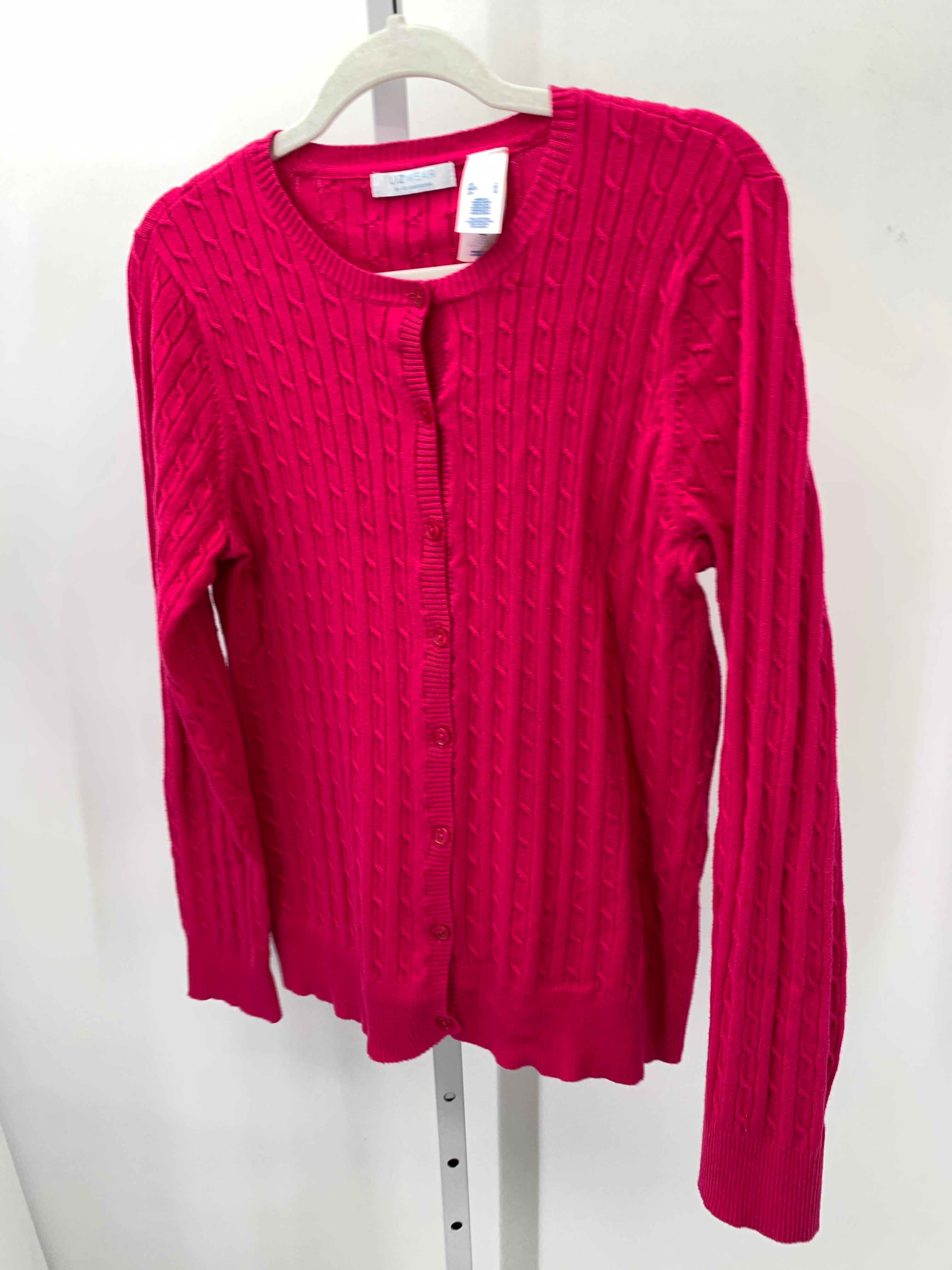 Liz Claiborne Size Large Misses Long Slv Sweater