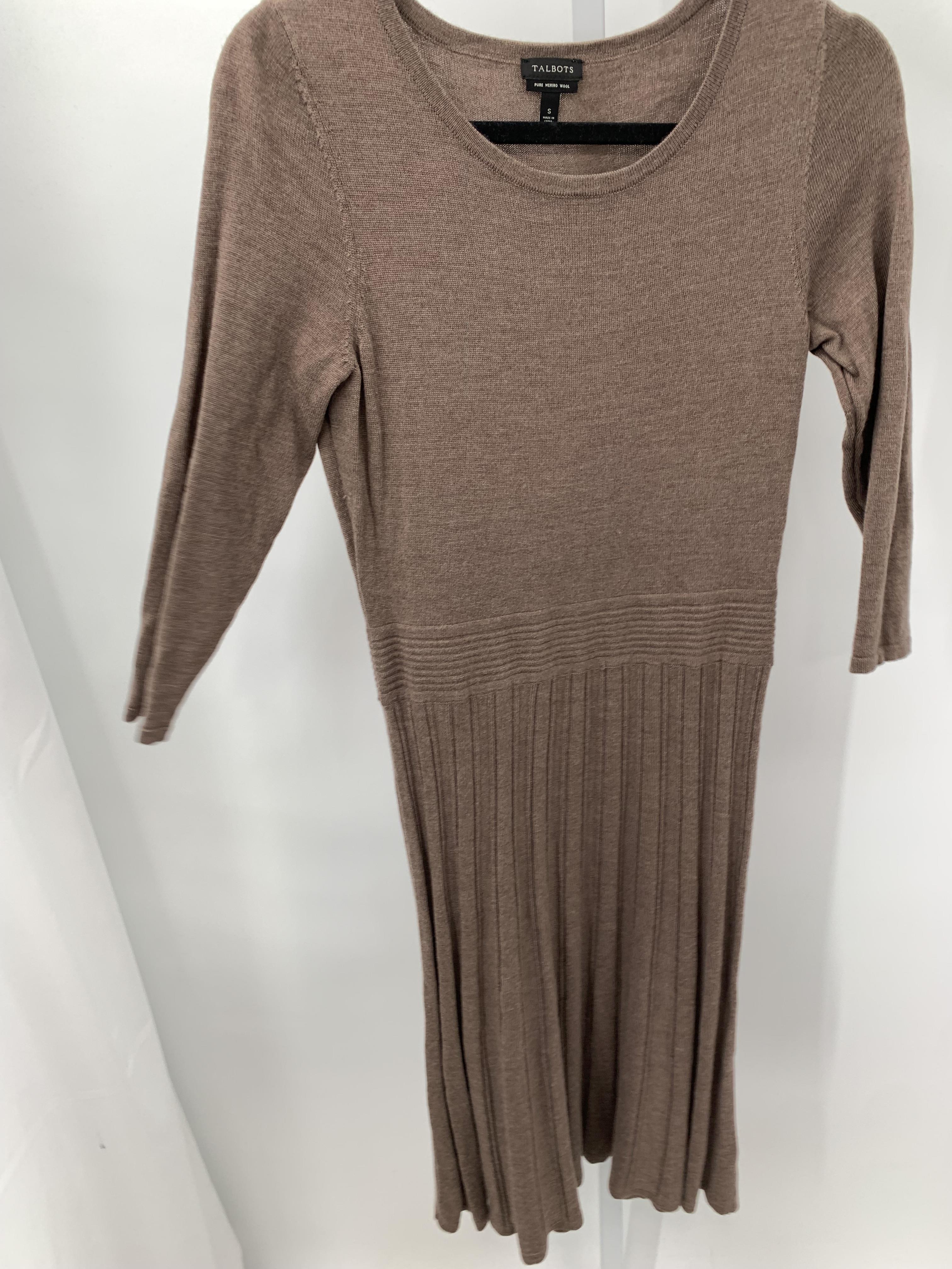 Talbots Size Small Misses Long Sleeve Dress