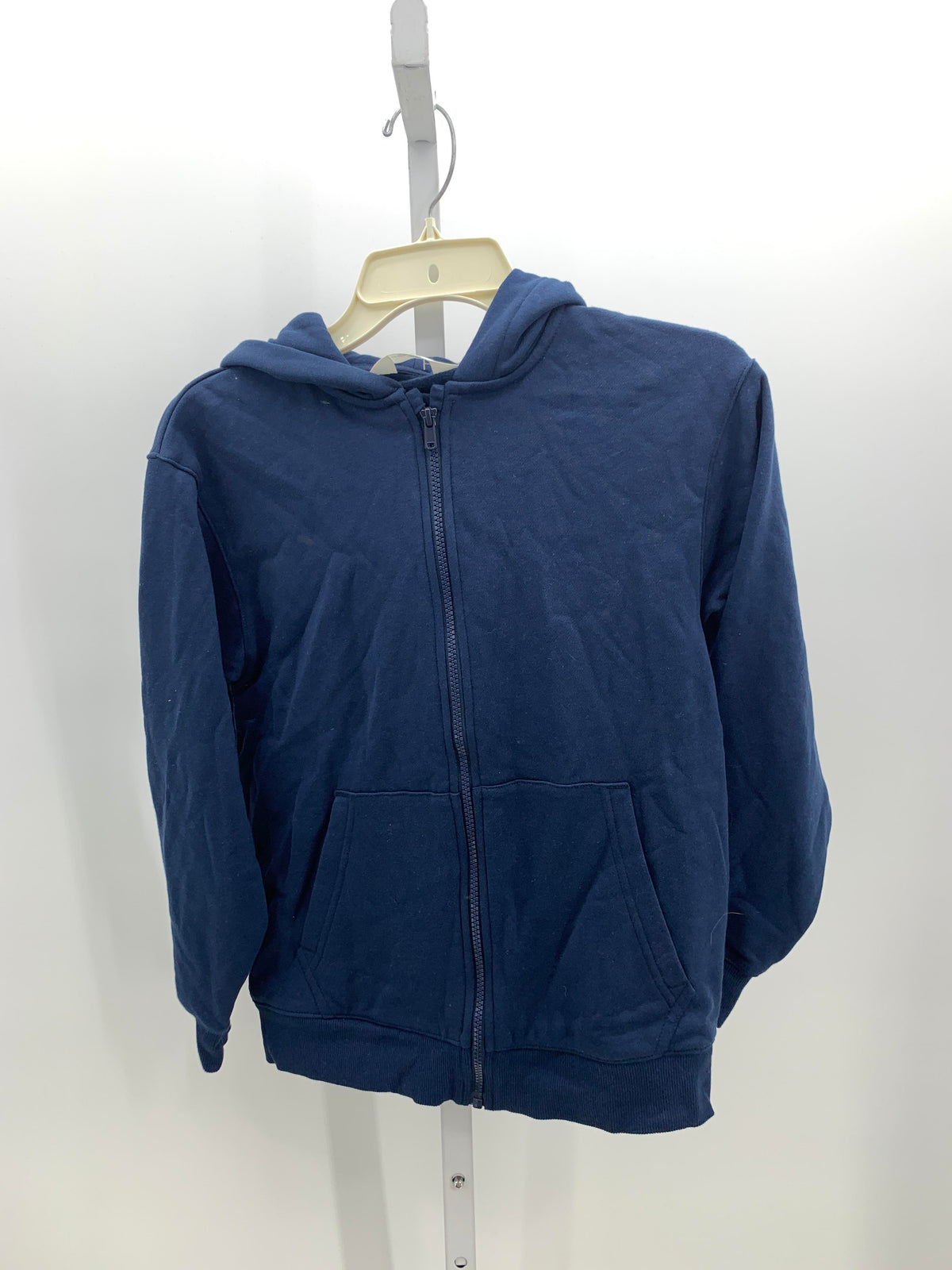 HOODED ZIP KNIT