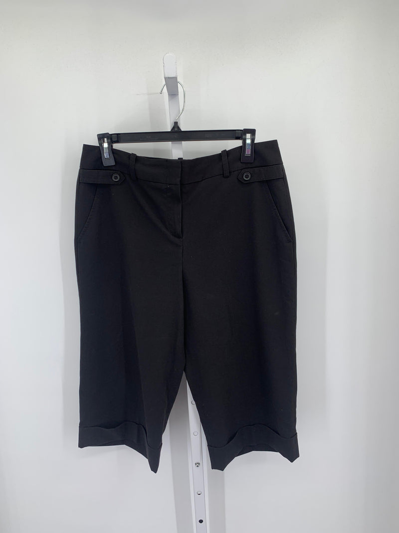 Larry Levine Size 10 Misses Capri Pants