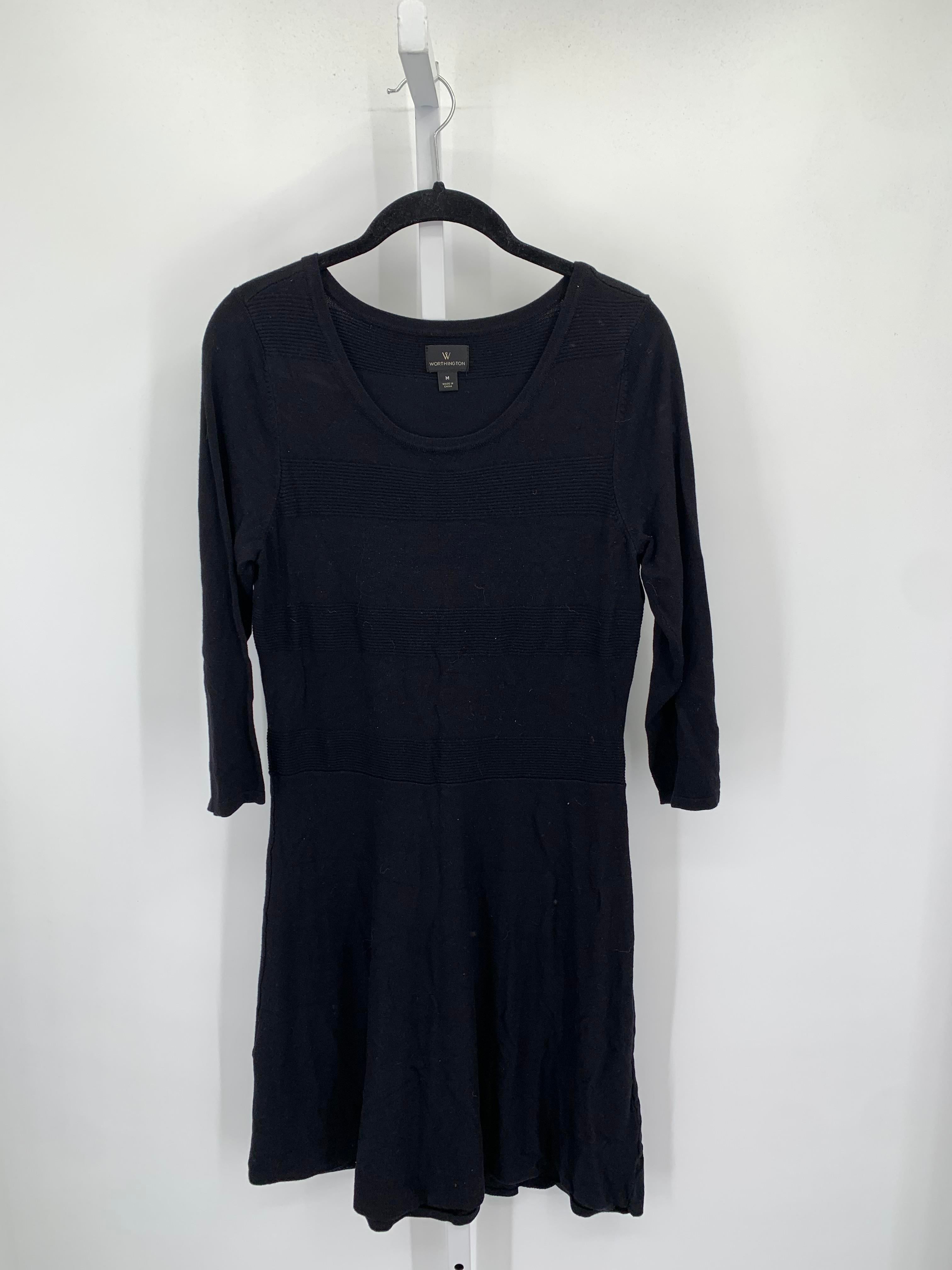 Worthington Size Medium Misses Long Sleeve Dress