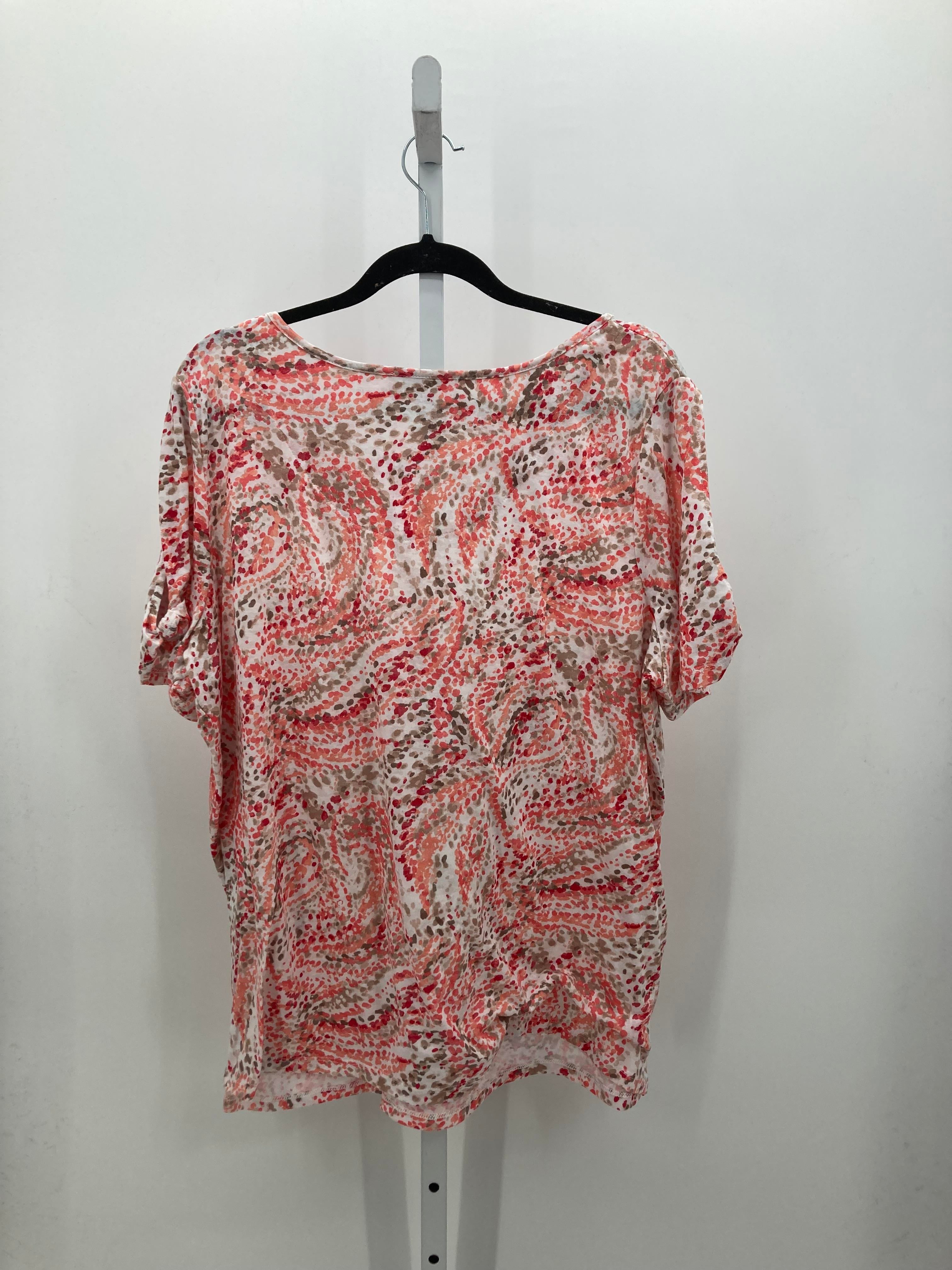 Size 1X Womens Short Sleeve Shirt