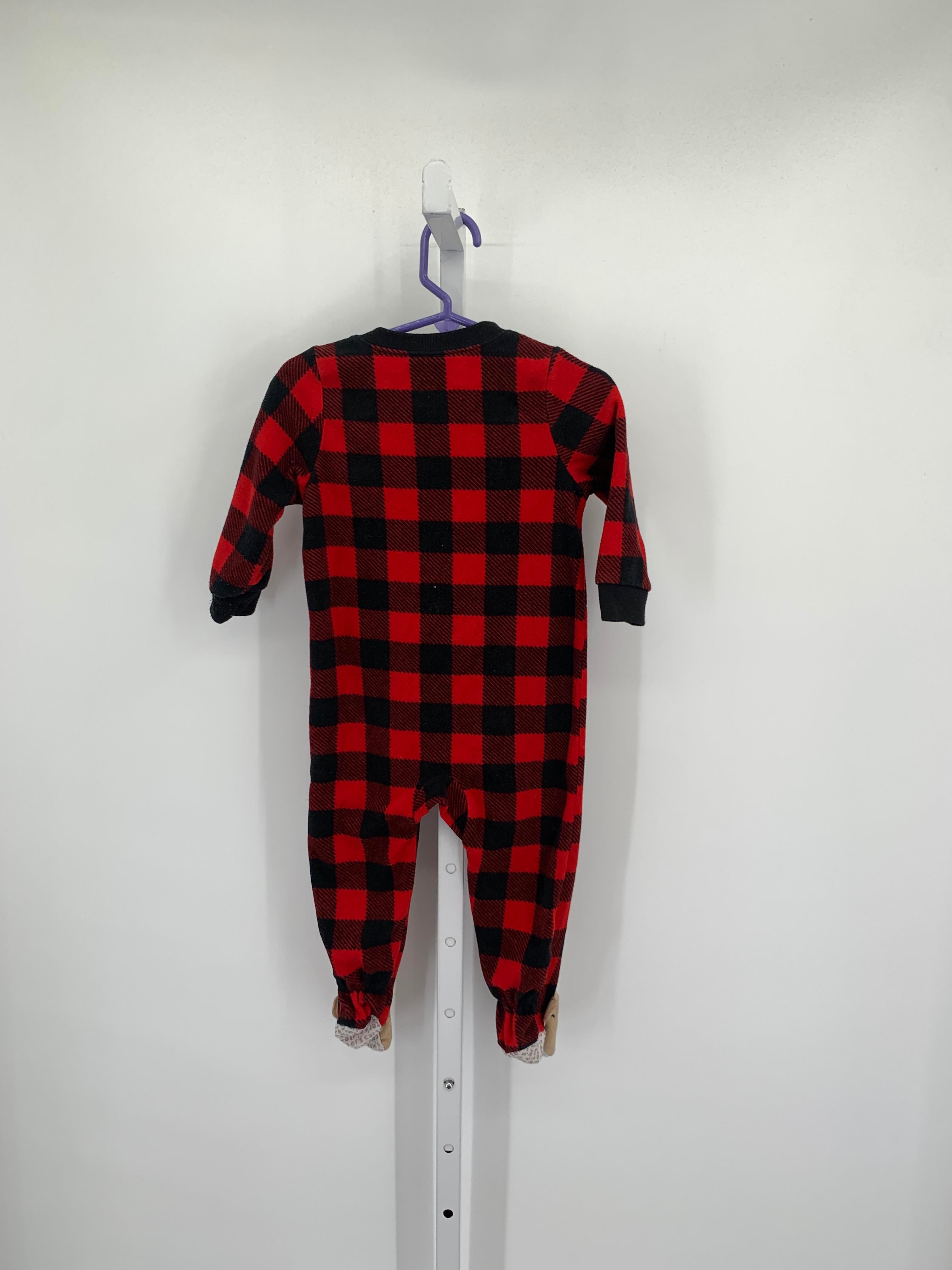 BLACK CHECKERED FLEECE