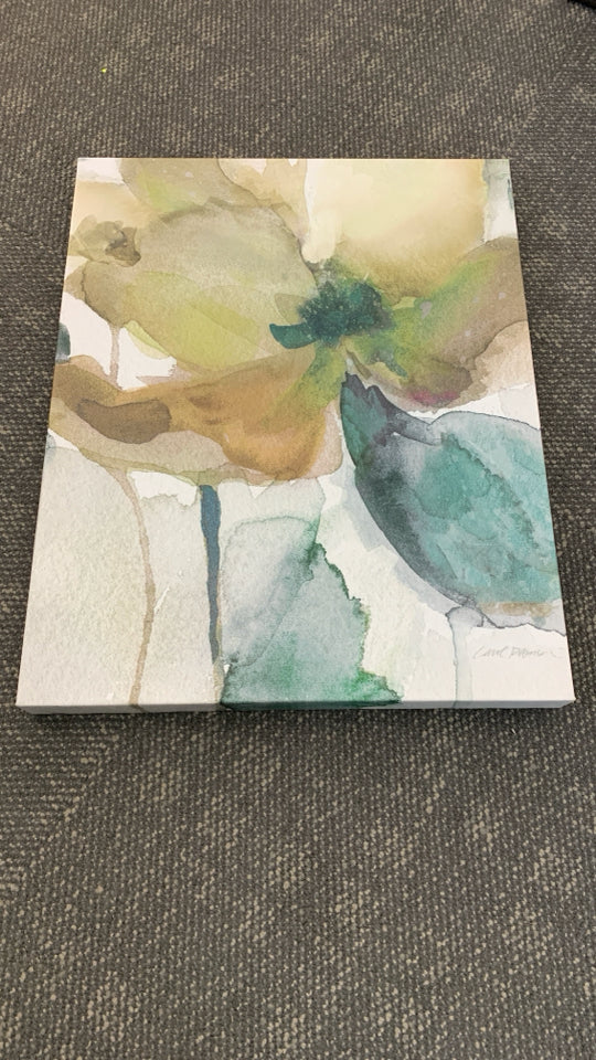 WATERCOLOR FLOWER CANVAS.