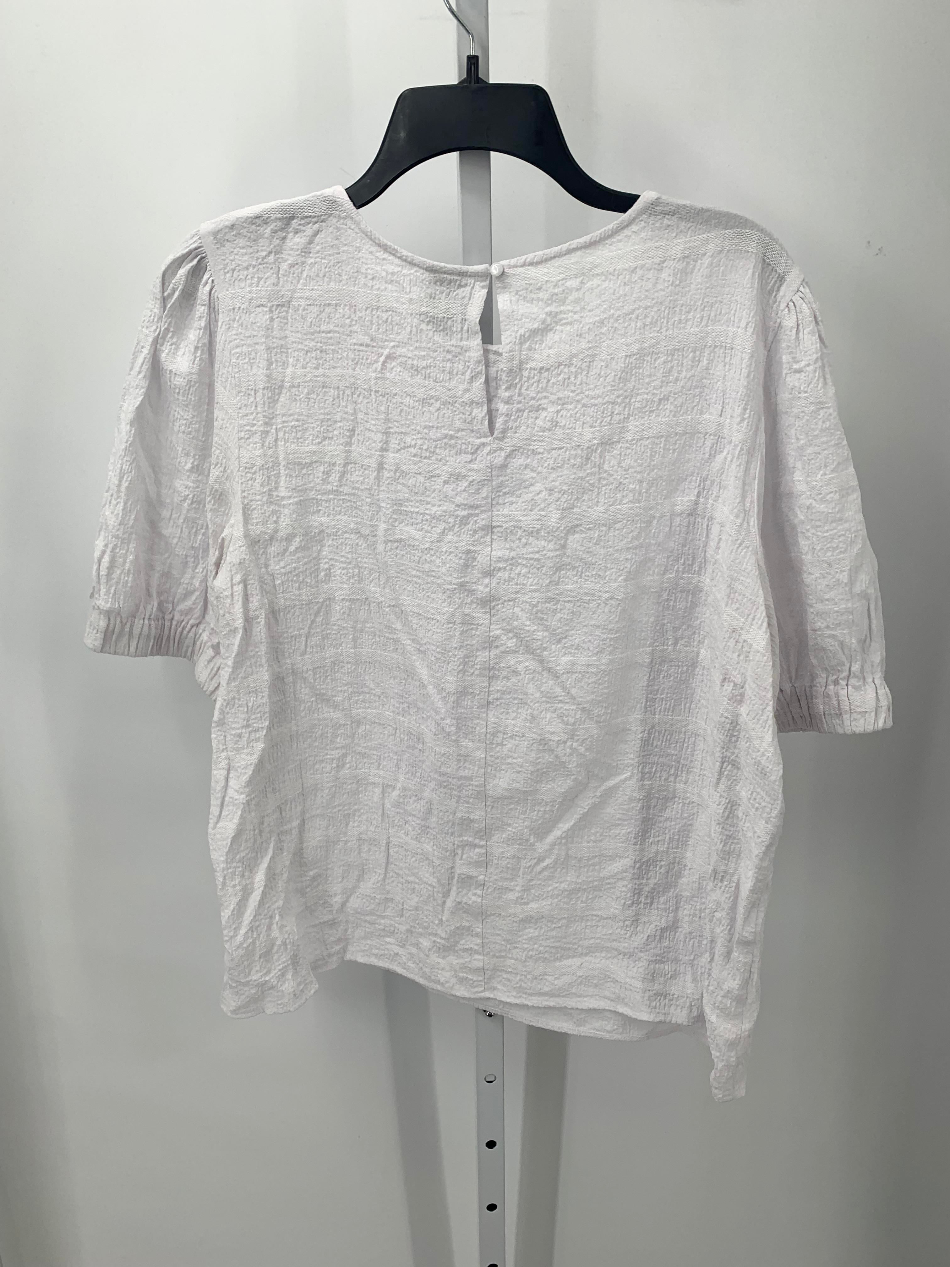 Worthington Size Extra Large Misses Short Sleeve Shirt