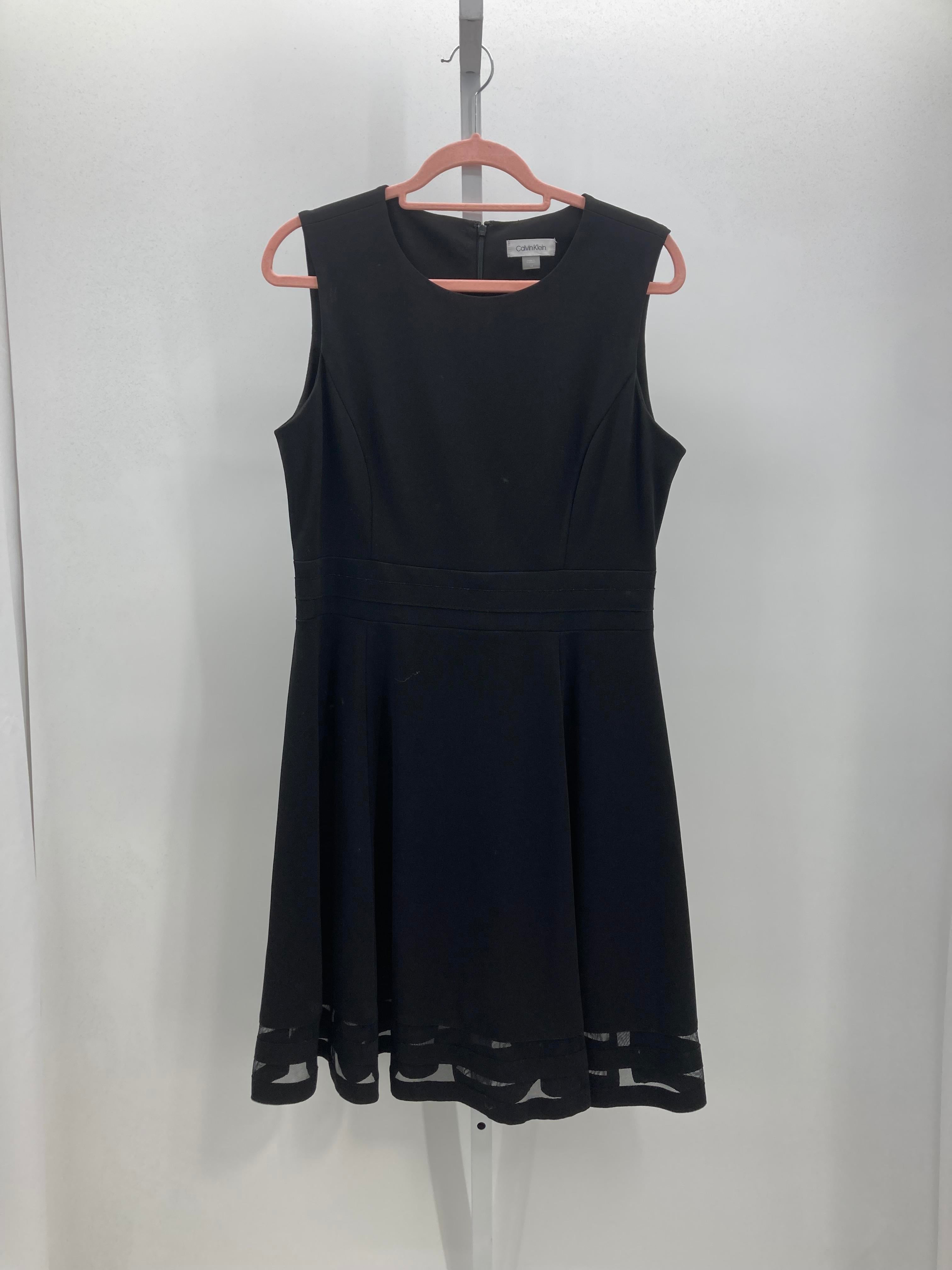Calvin Klein Size 14 Misses Sleeveless Dress