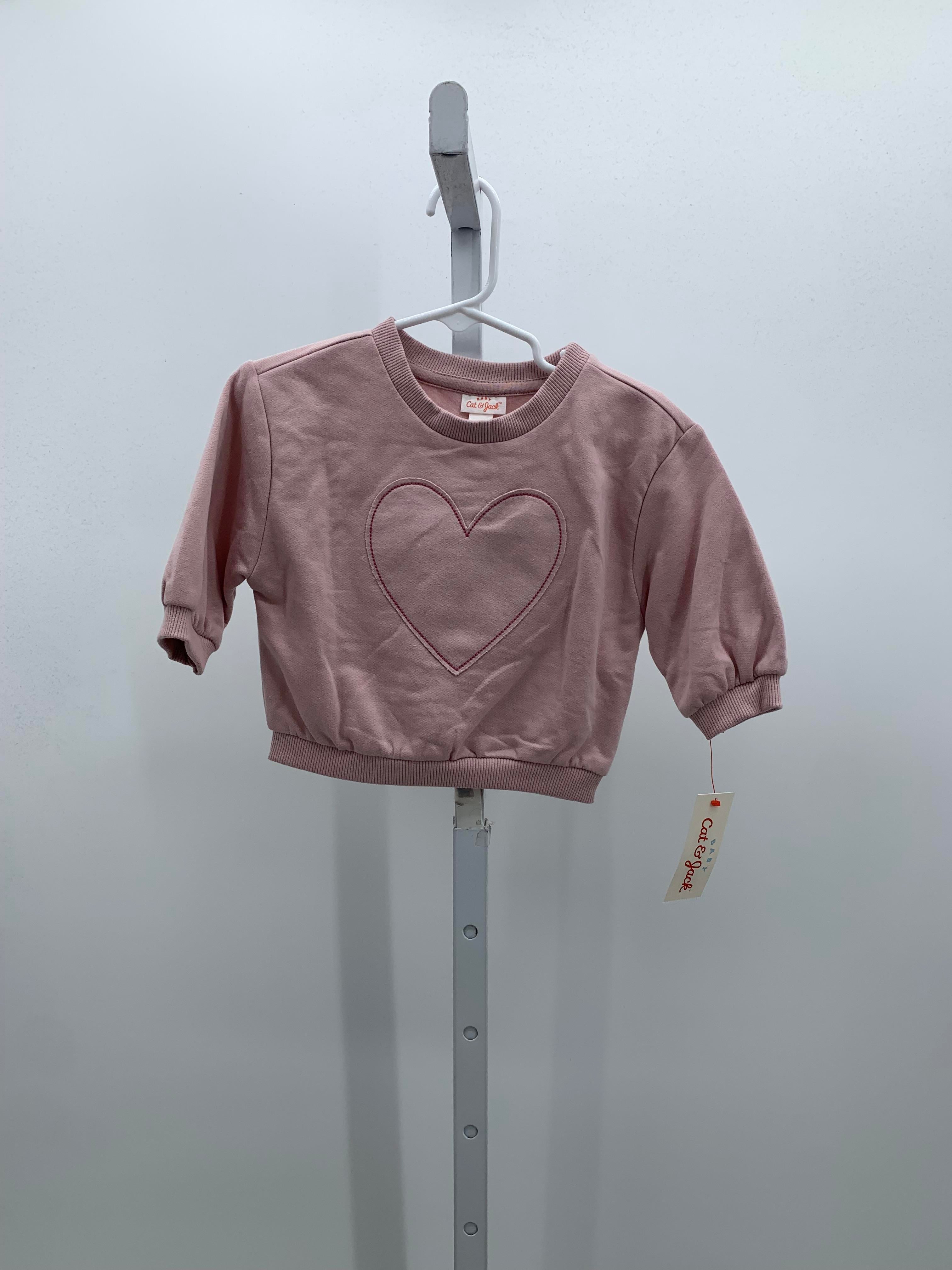 Cat & Jack Size 6-9 mon Girls Long Sleeve Shirt