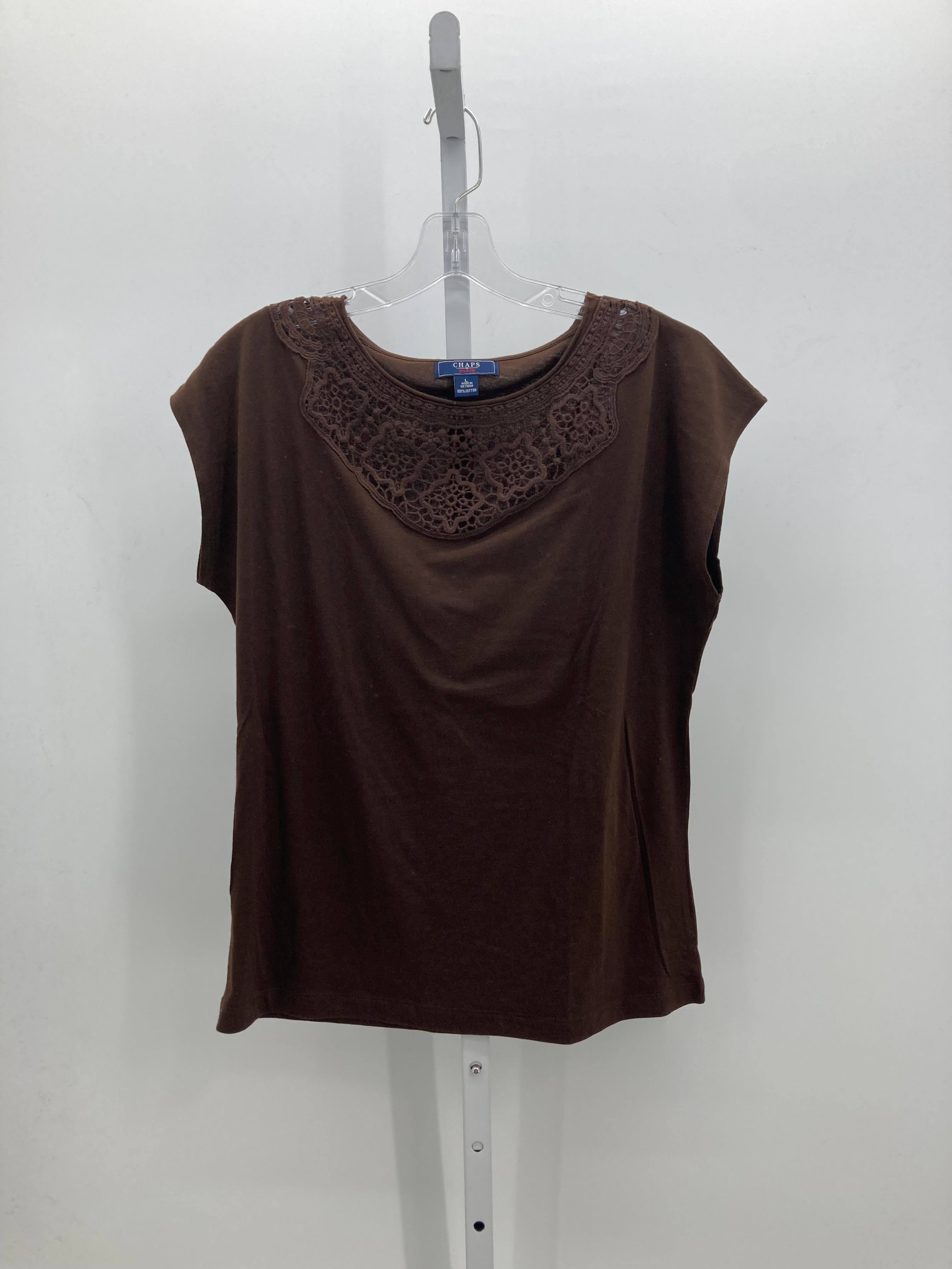Chaps Size Large Misses Sleeveless Shirt