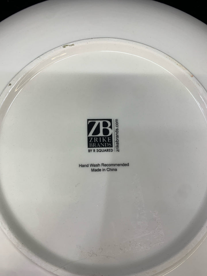 SANTA SERVING PLATE.