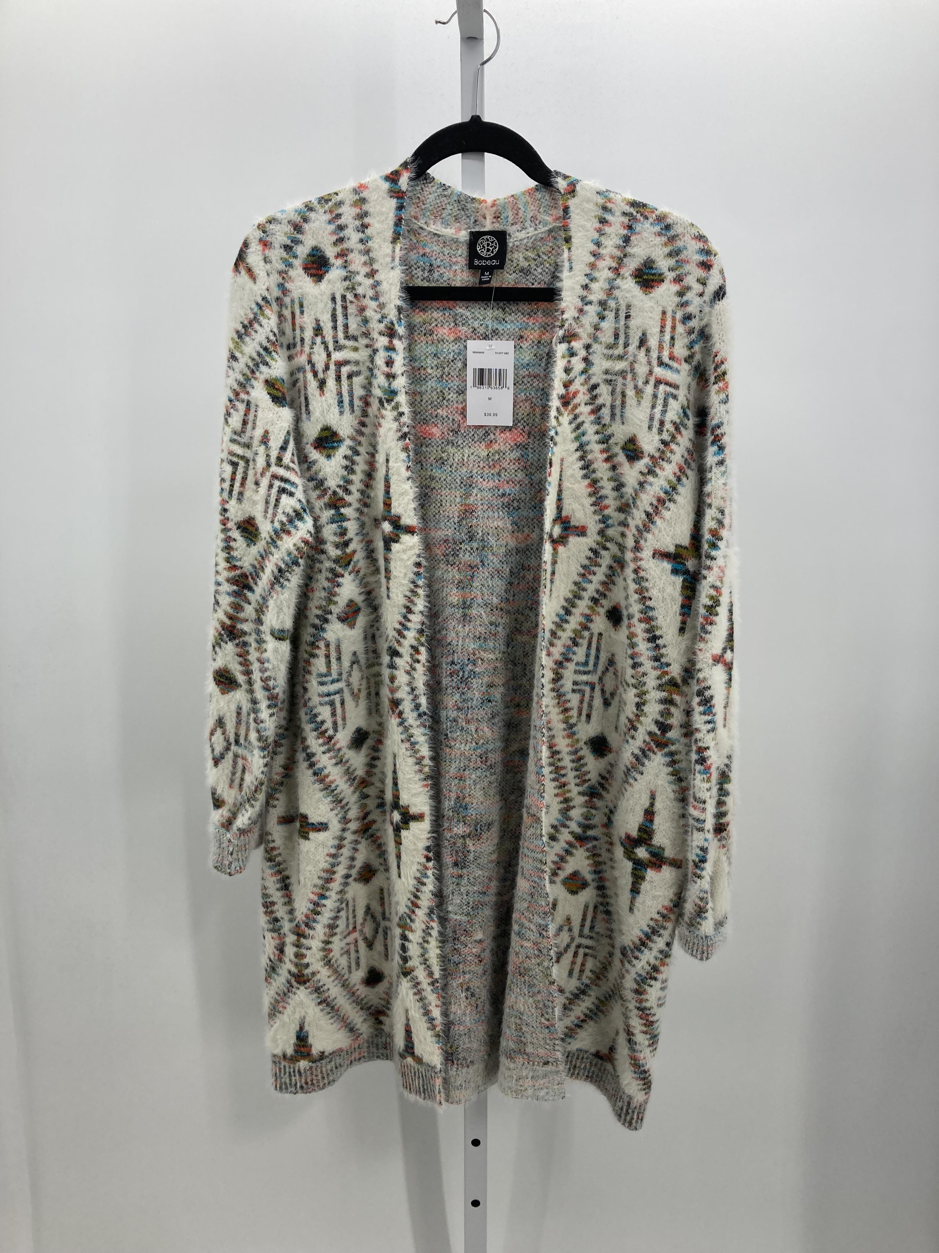 Bobeau Size Medium Misses Cardigan