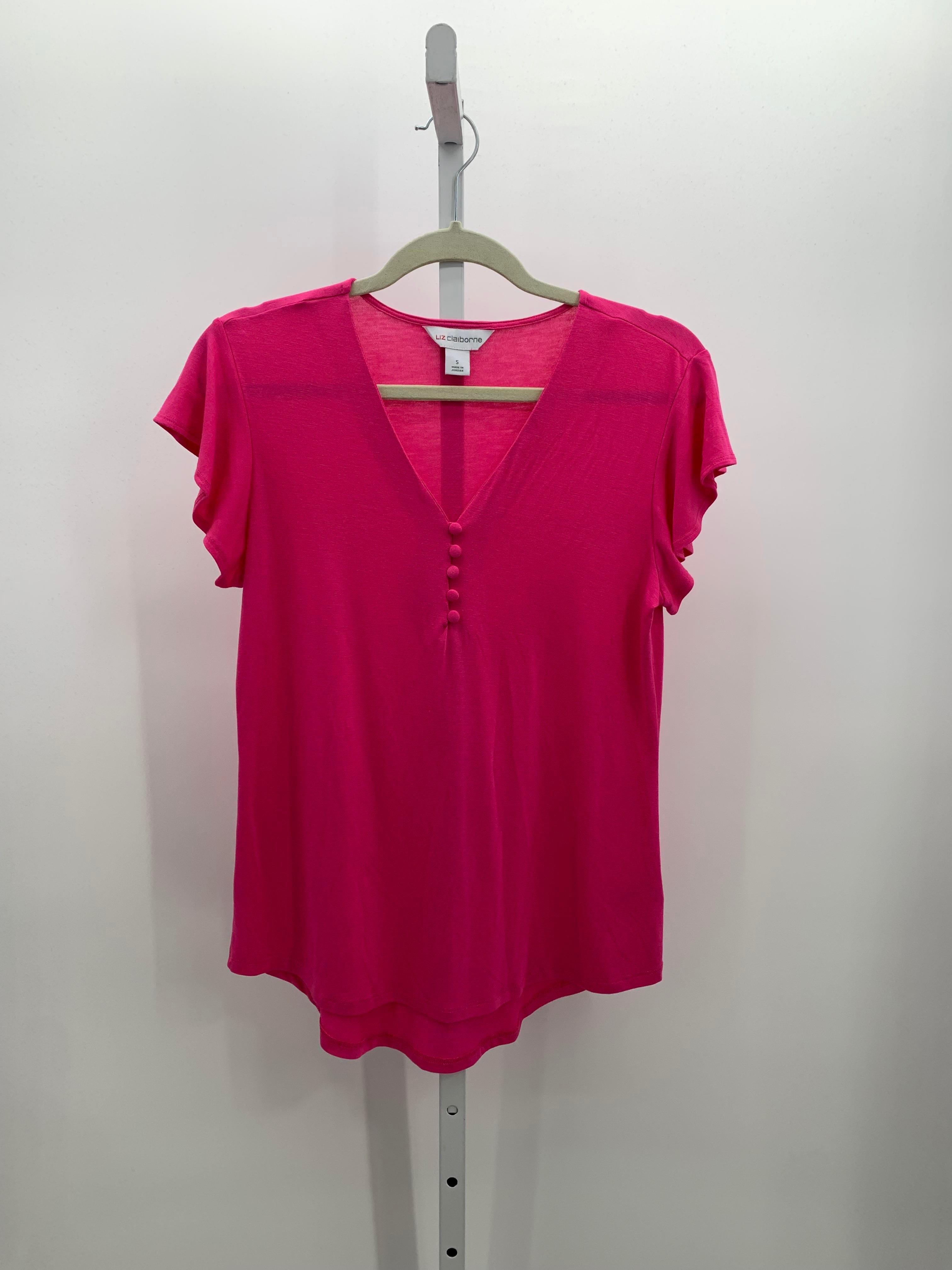 Liz Claiborne Size Small Misses Short Sleeve Shirt
