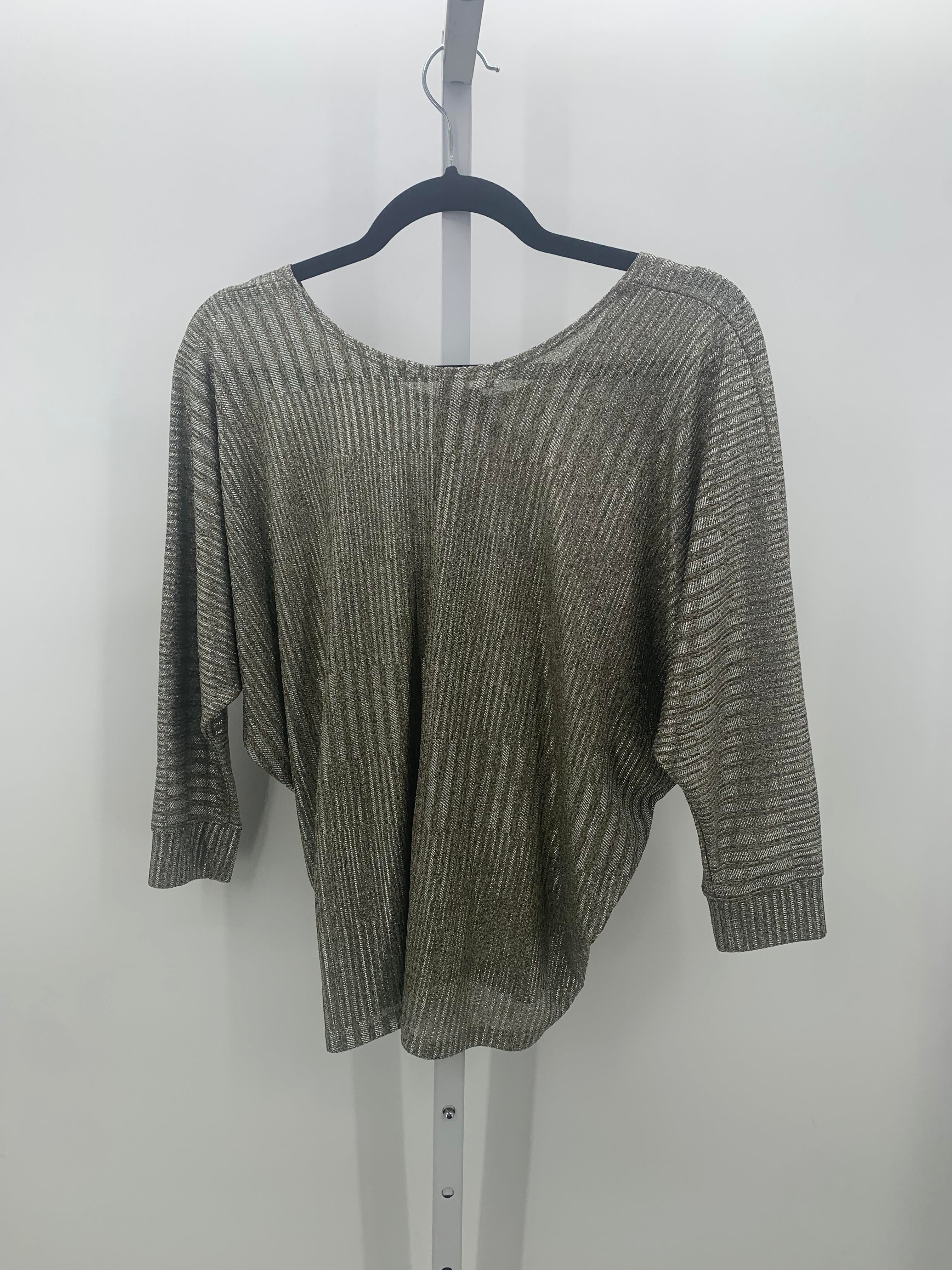 Kim & Cami Size Small Misses 3/4 Sleeve Shirt