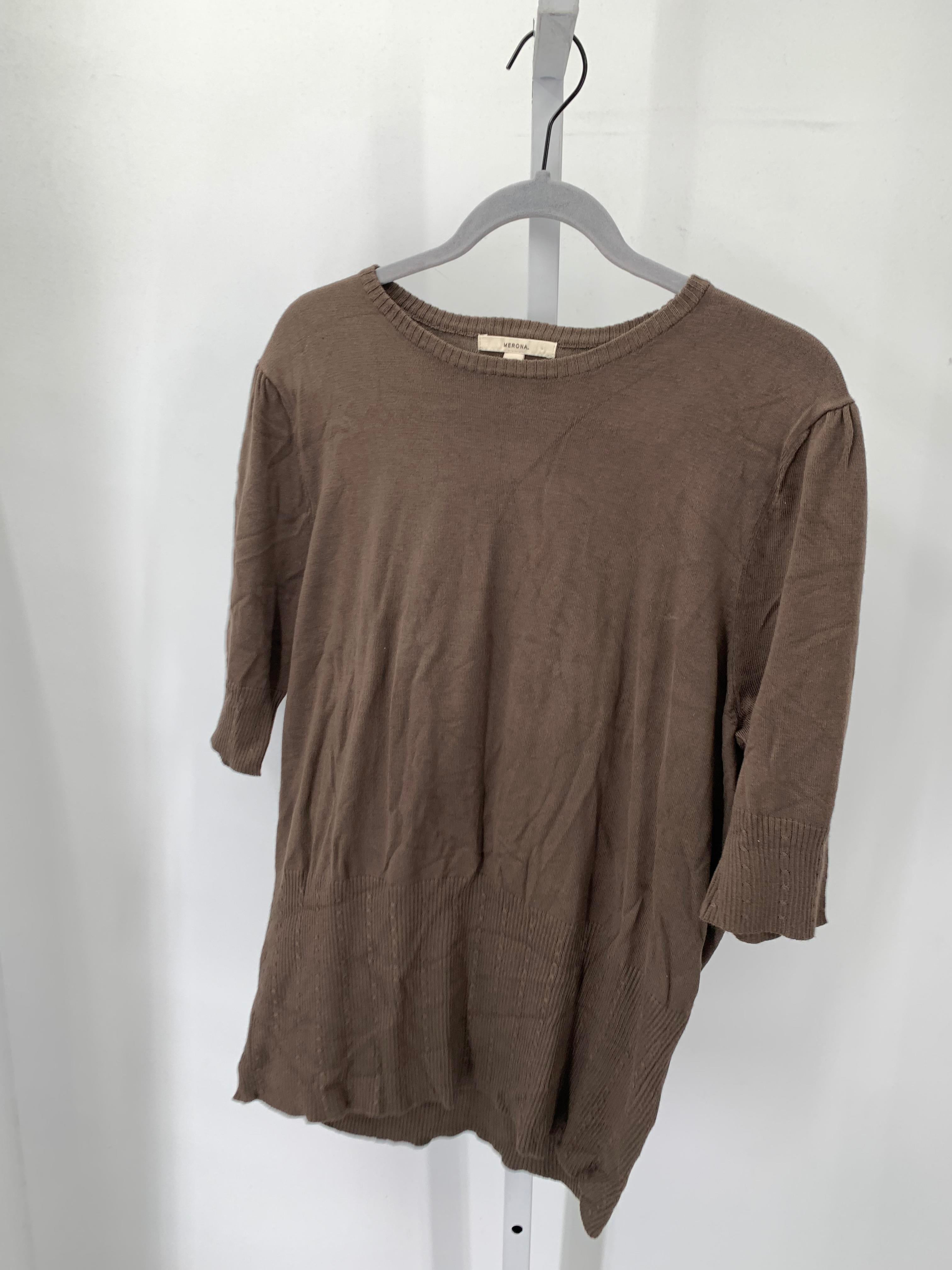 Merona Size XXL Misses Short Slv Sweater