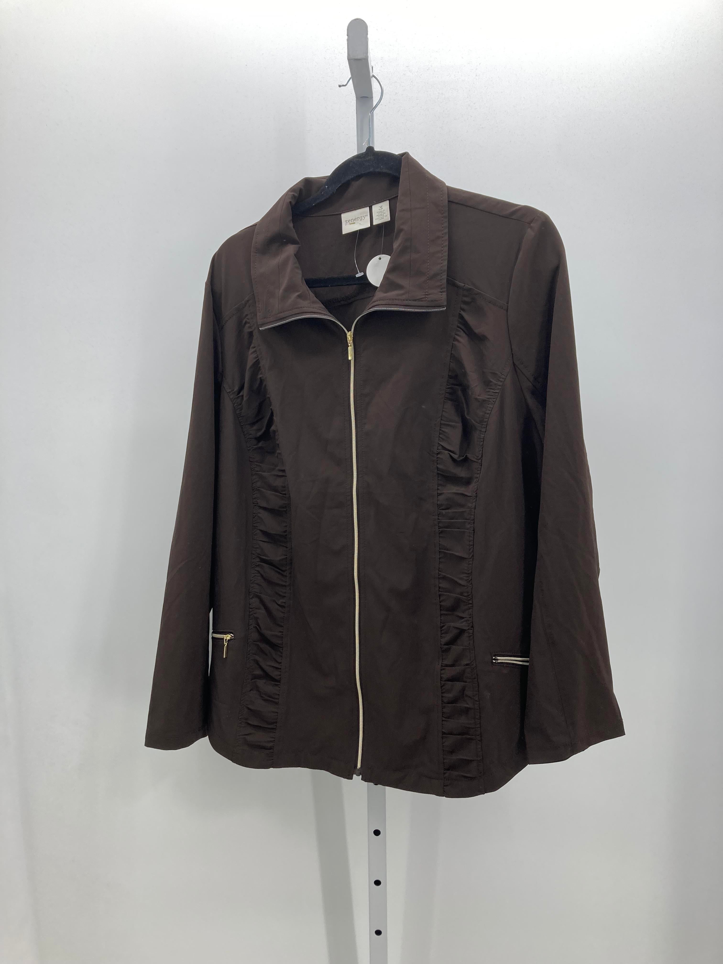 Chico's Size Extra Large Misses Lightweight Jacket