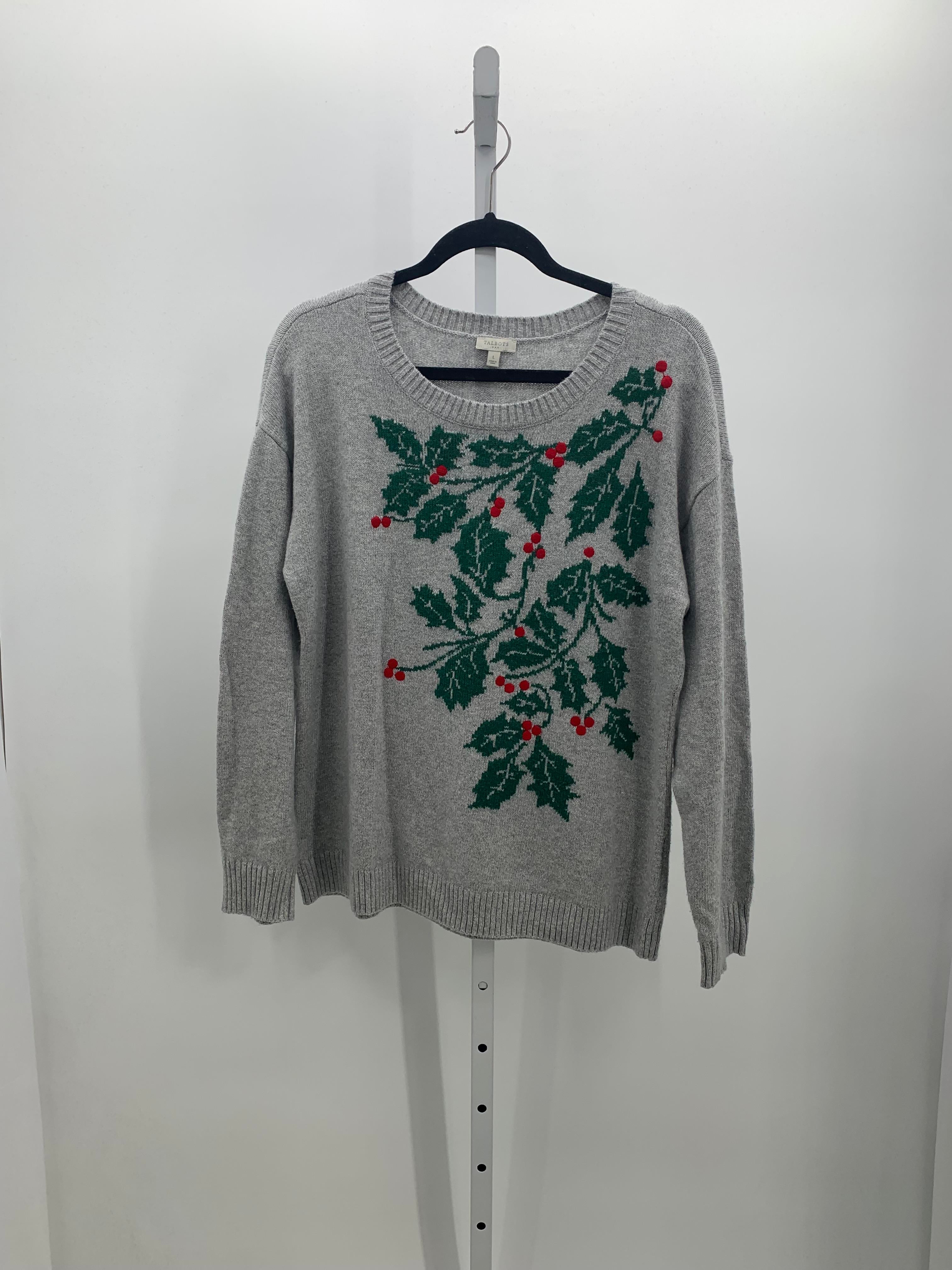 Talbots Size Large Misses Long Slv Sweater
