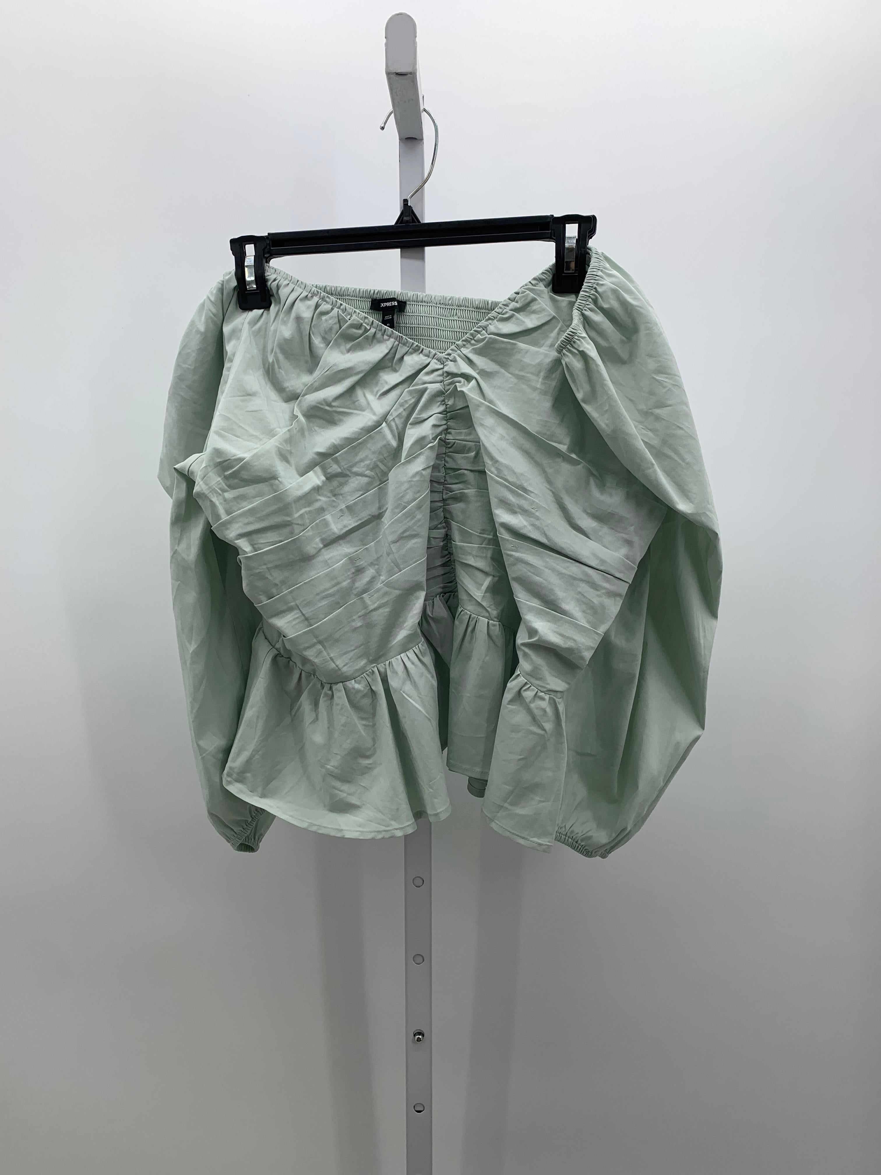 Express Size Extra Large Misses 3/4 Sleeve Shirt