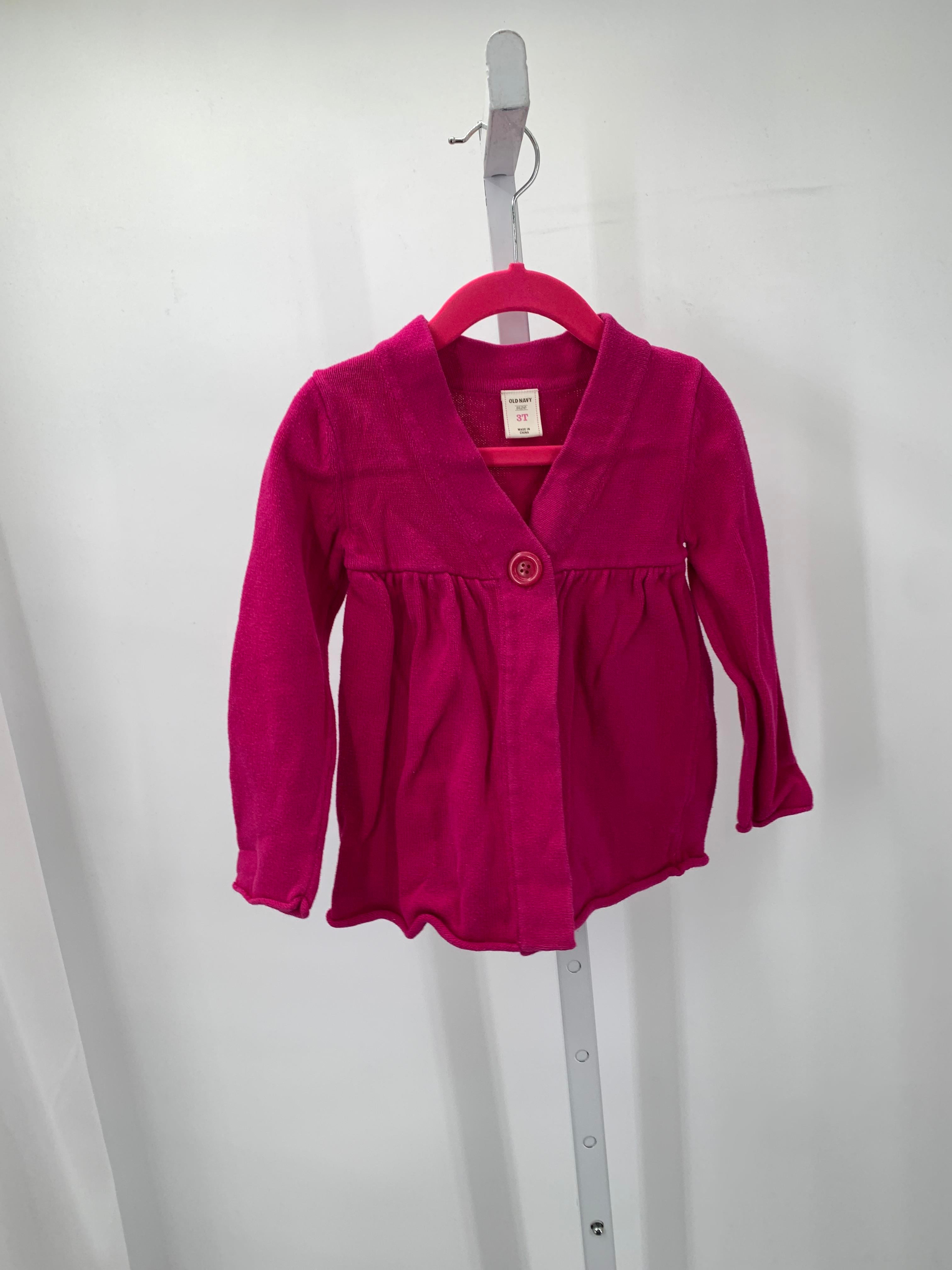 Old Navy Size 3T Girls Long Sleeve Sweater