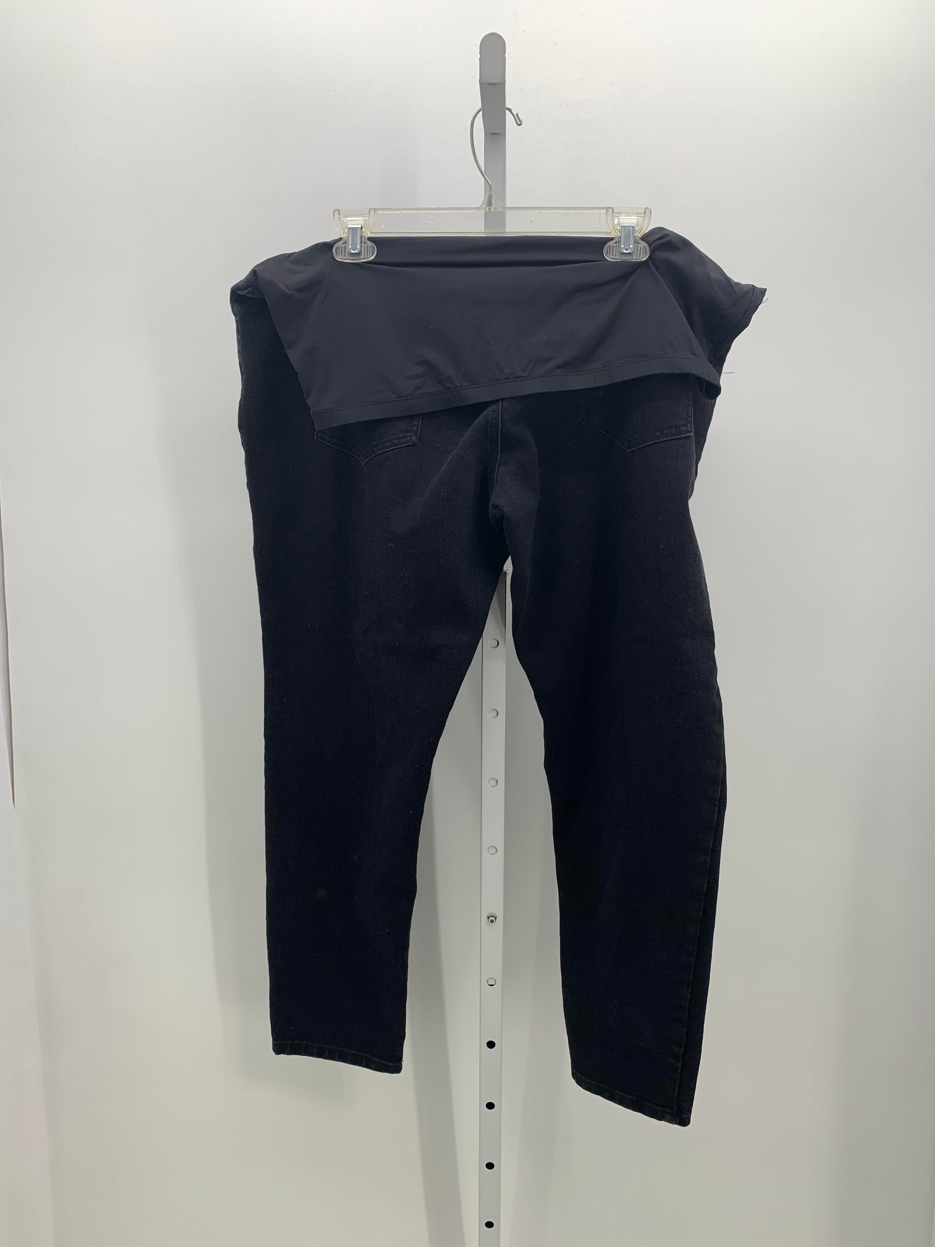 Time and Tru Black Size XXL Maternity Jeans