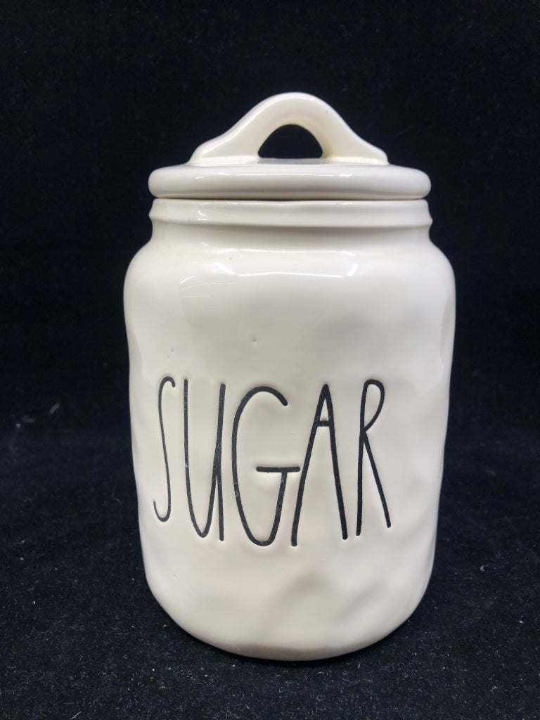 RAE DUNN SUGAR CANISTER.